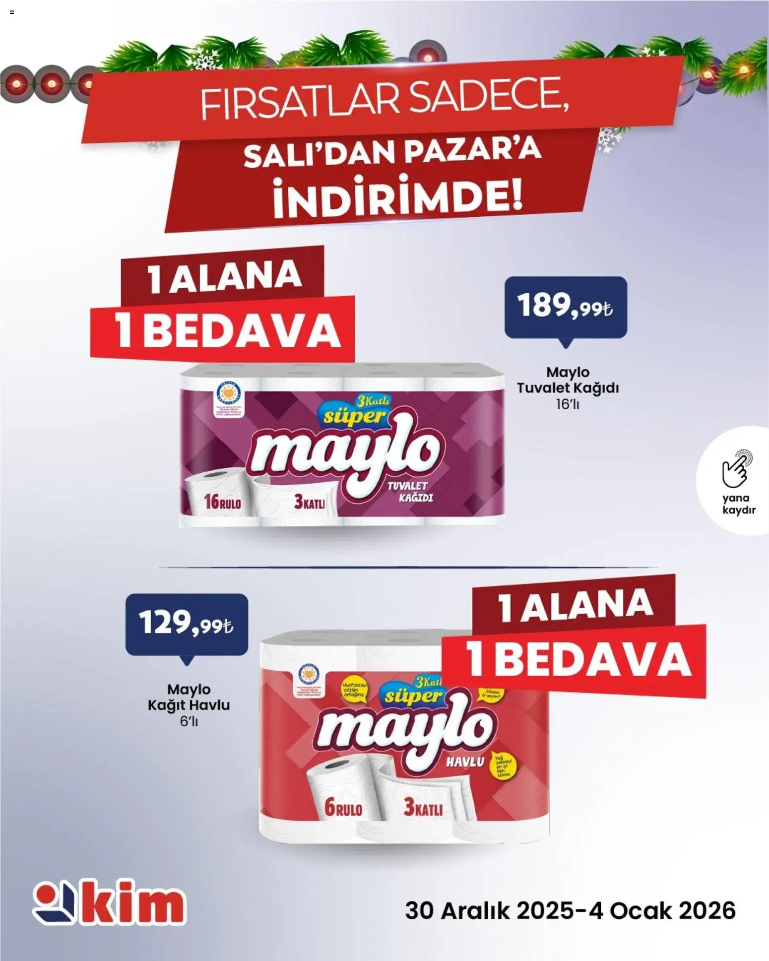 Kim Market Salı’dan Pazar’a Taze ve Temiz Seçimler!