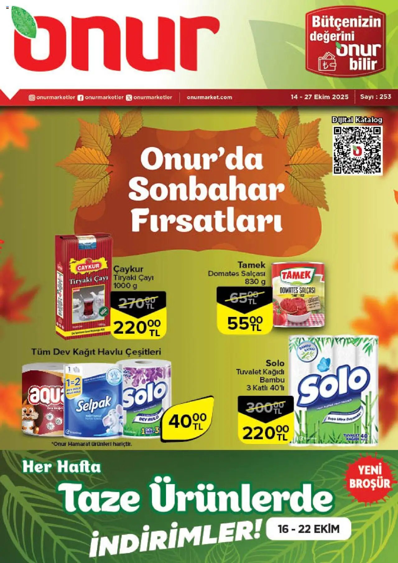 Onur Market Katalog - İstanbul