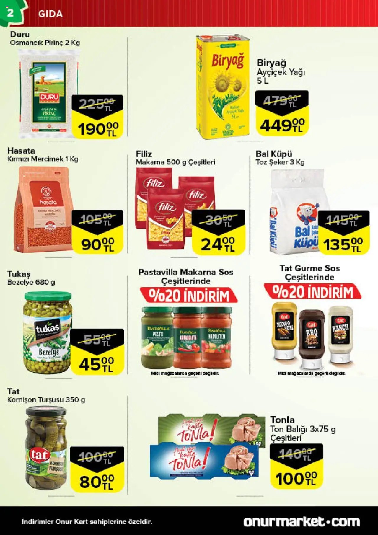 Onur Market Katalog - İstanbul