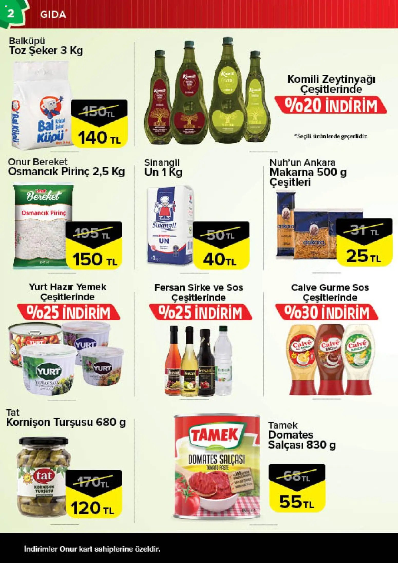 Onur Market Katalog - Bursa