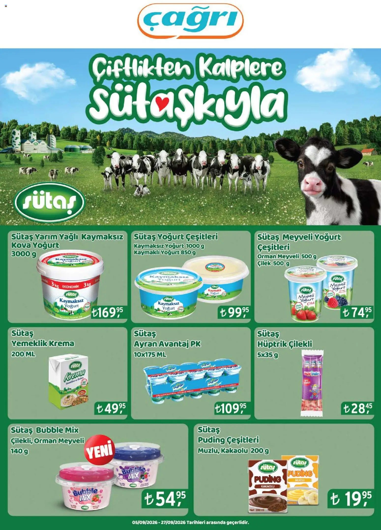 Çağrı Market - Sütaş Katalog