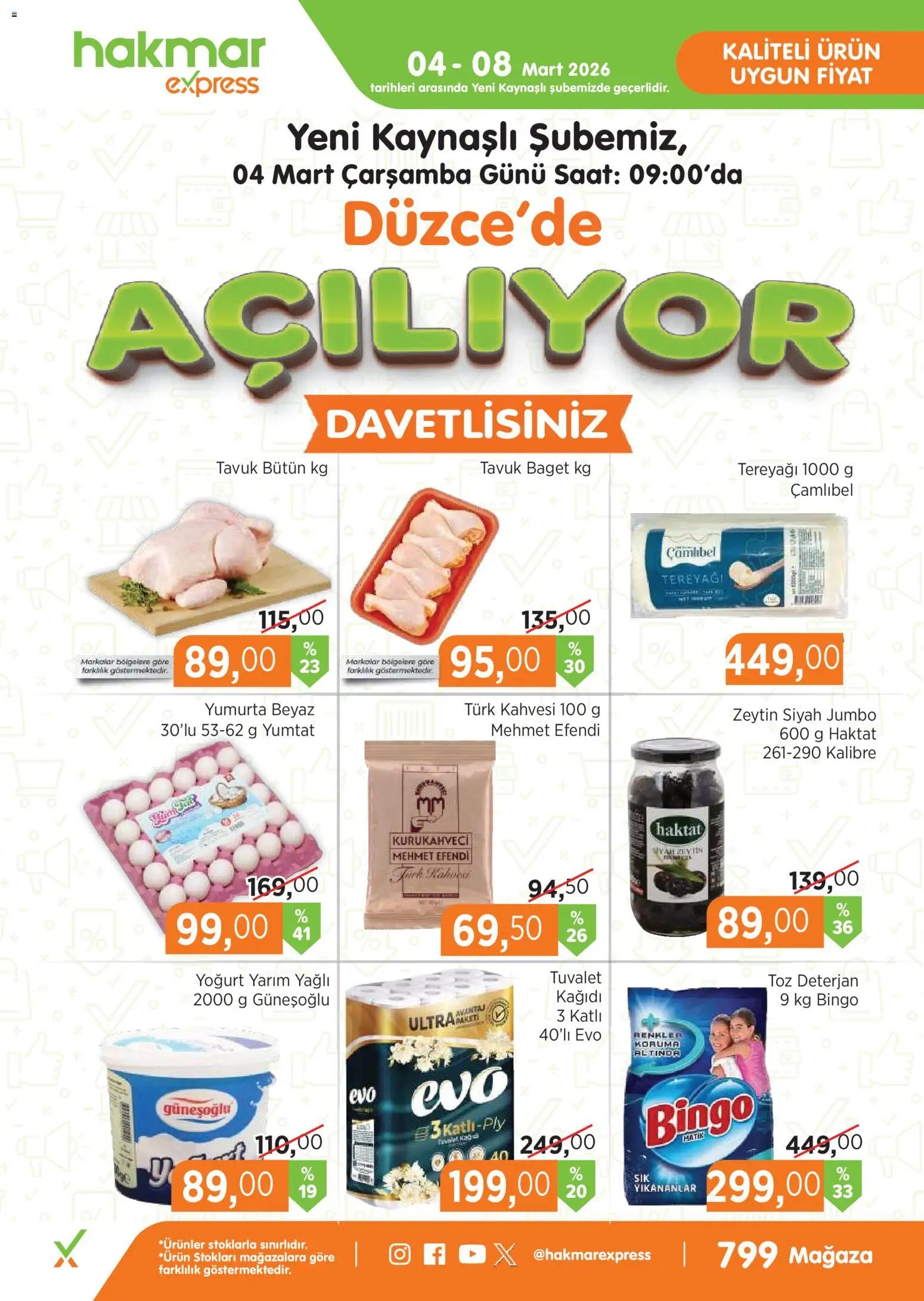 Hakmar Express - Açılış Mağazalarımız