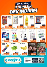 Çağrı Market - 4 Günlük Dev İndirim
