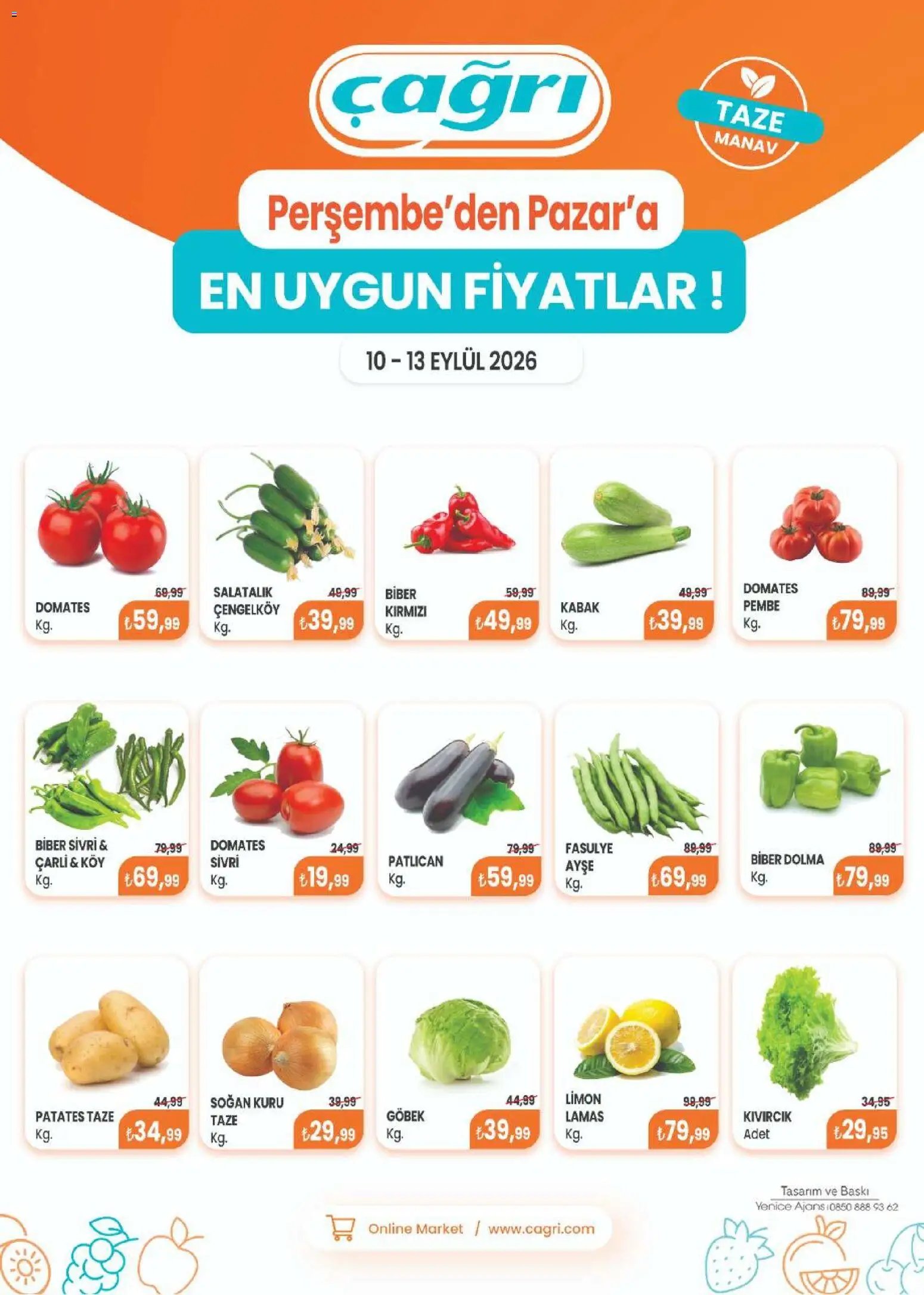 Çağrı Market - Manav Katalog