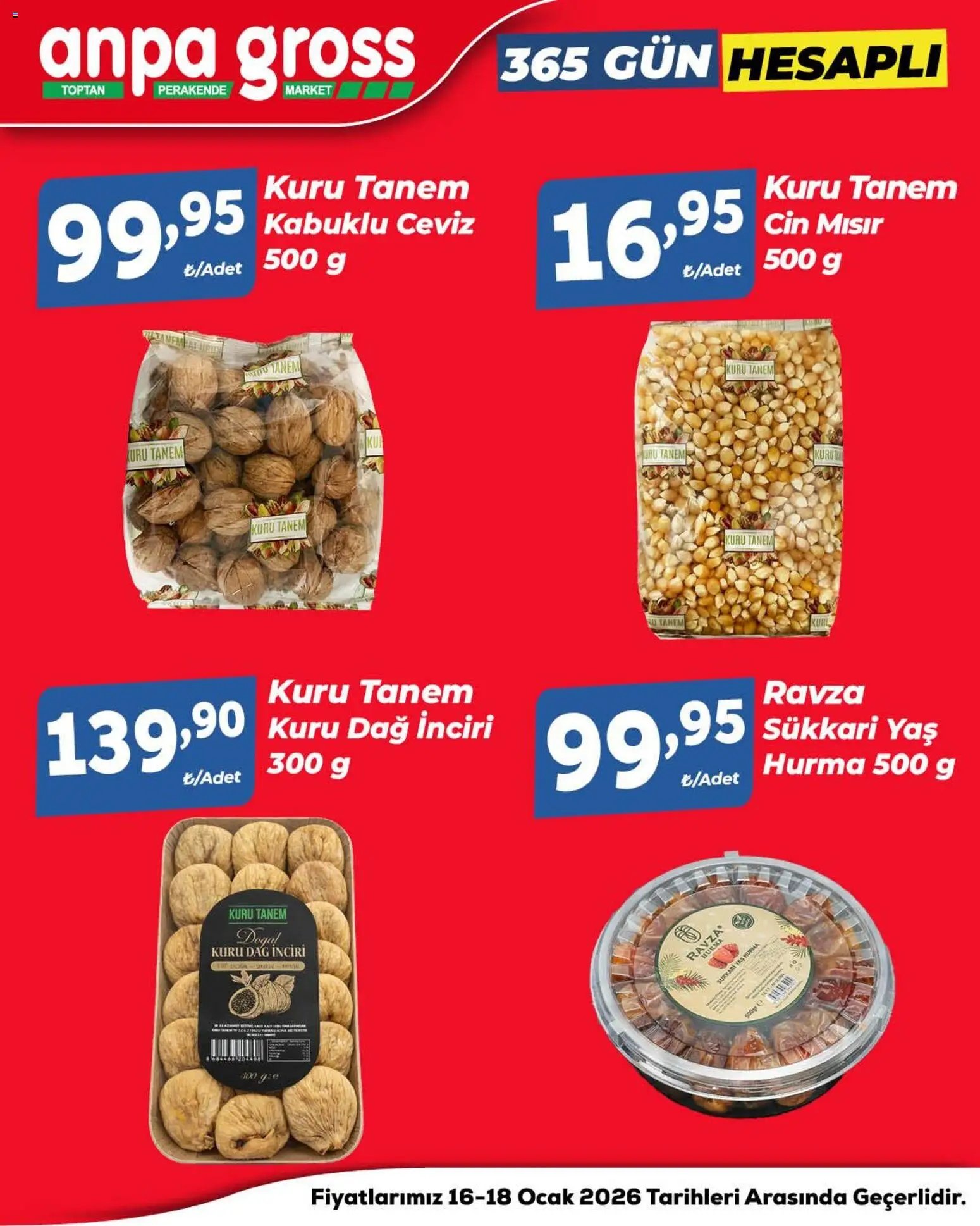 Anpa Gross Hafta Sonu Fırsatları