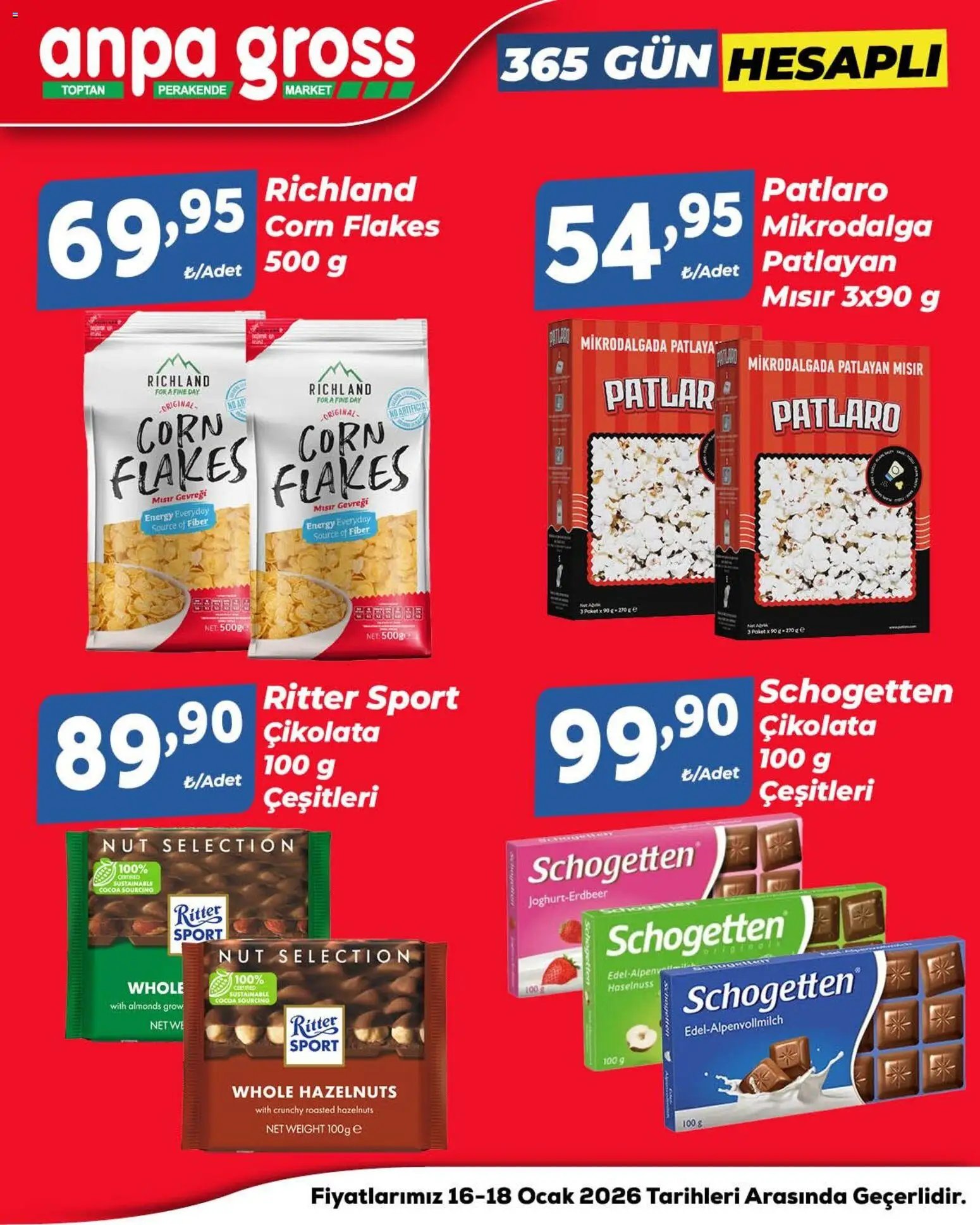 Anpa Gross Hafta Sonu Fırsatları