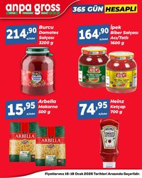 Anpa Gross Hafta Sonu Fırsatları