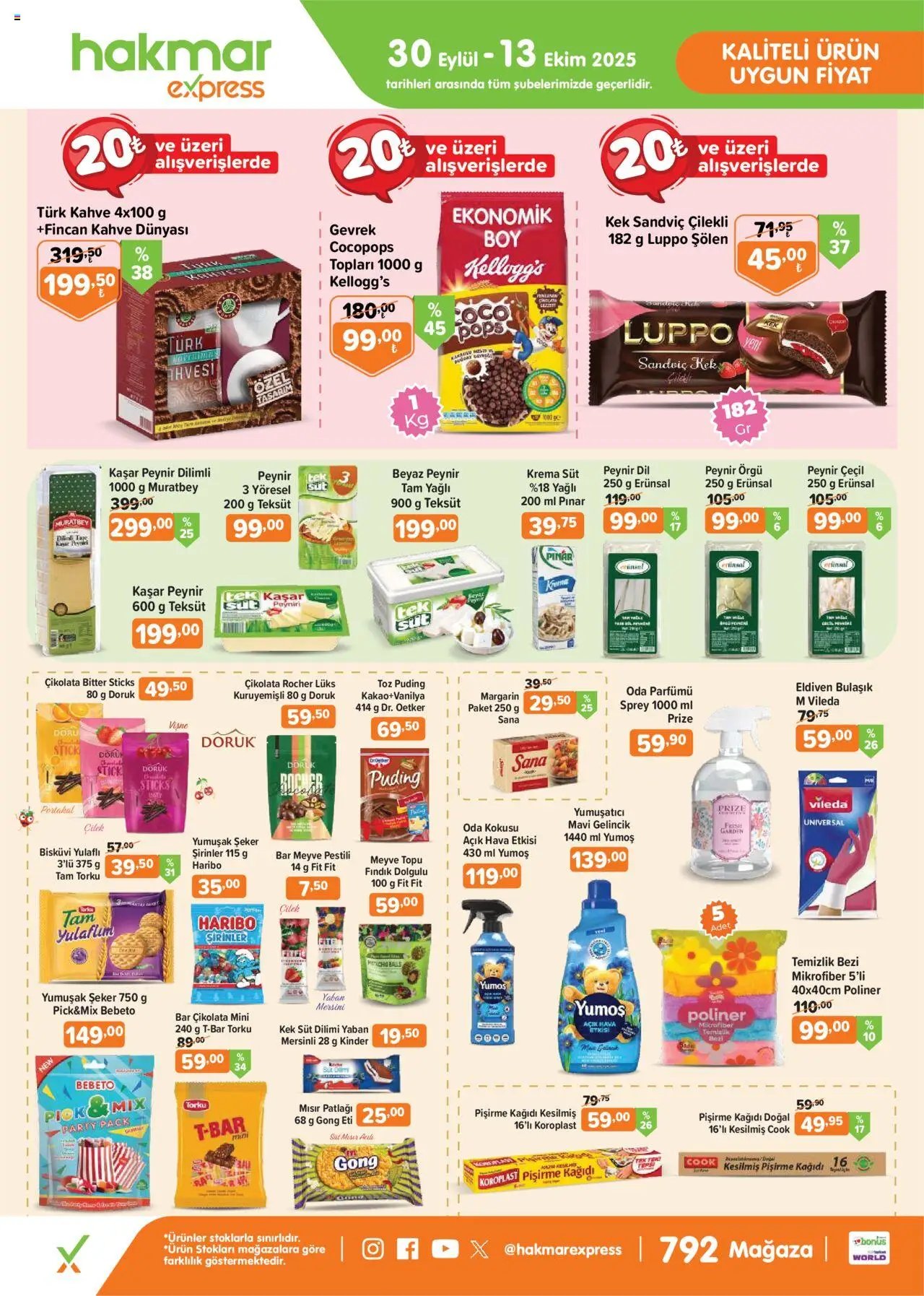Hakmar Express Salı Aktüel Ürünler