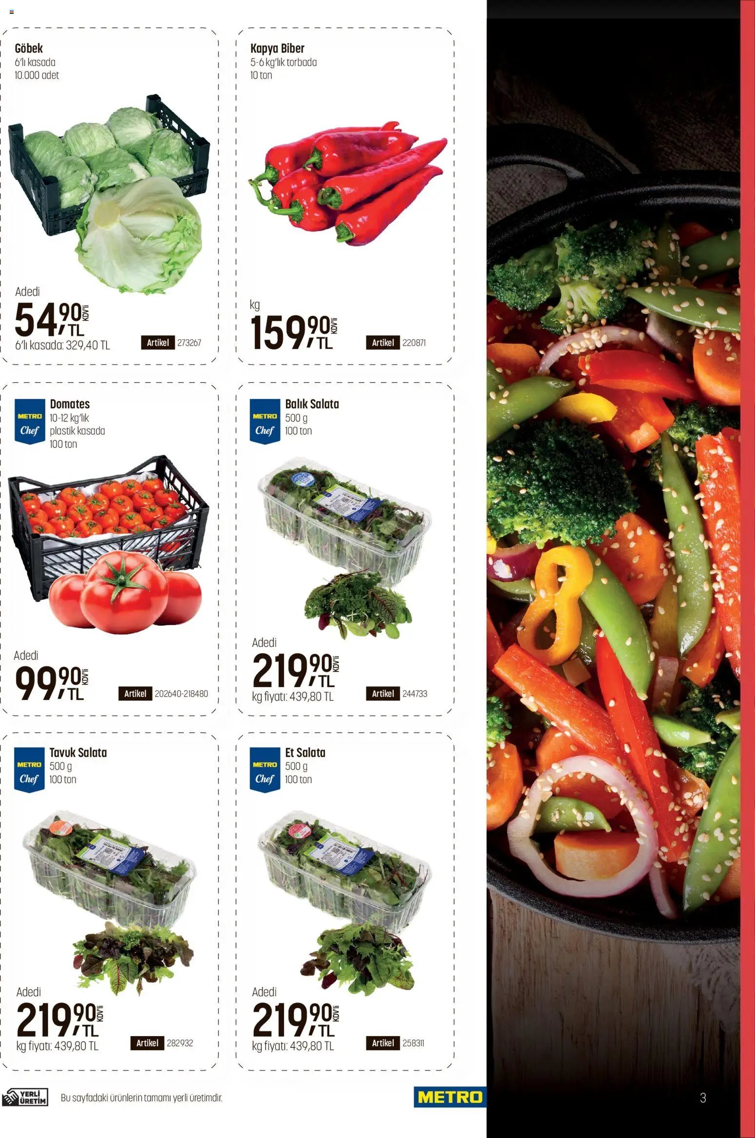 Metro - Fast Food Kataloğu