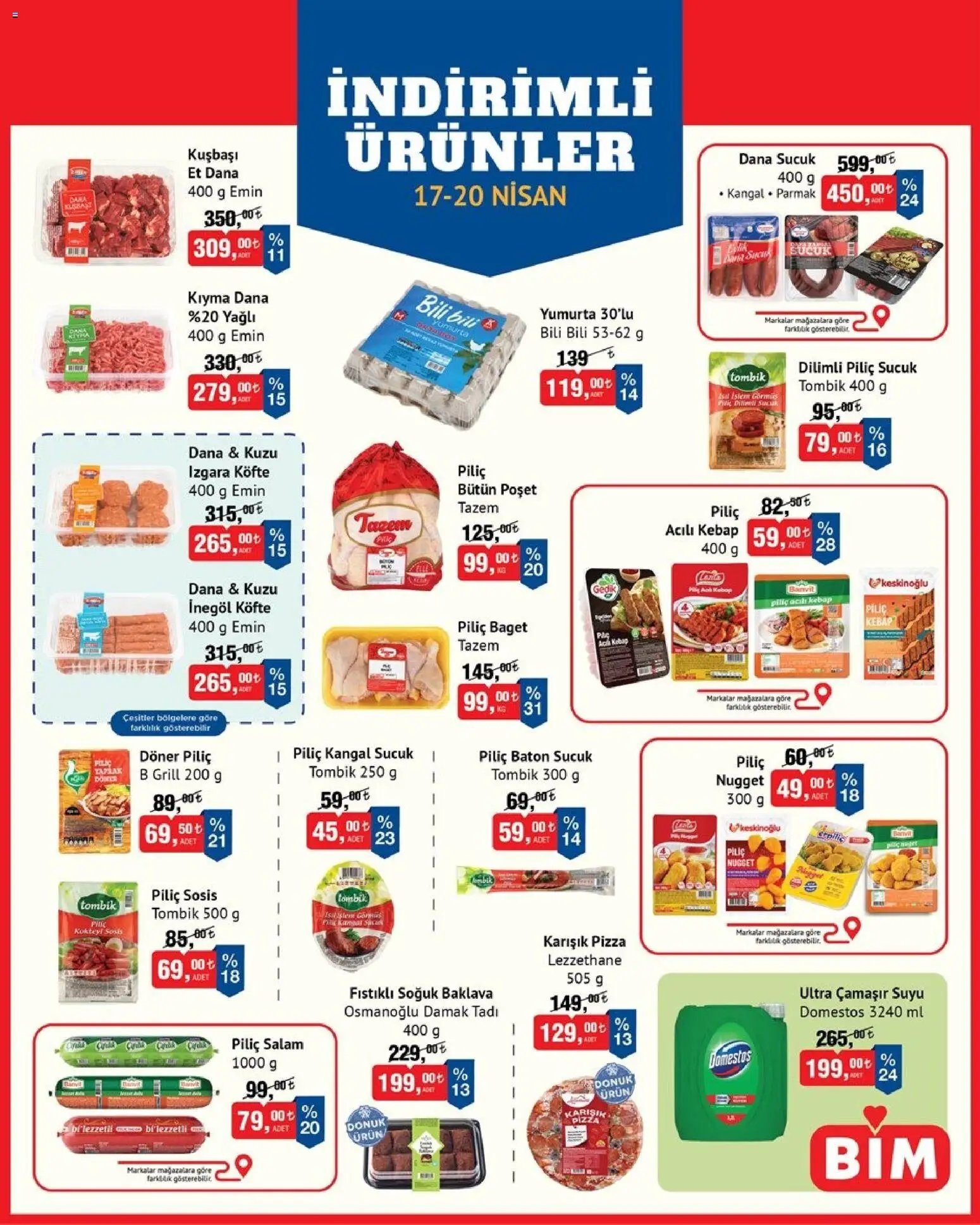 BİM - İndirimli Ürünler