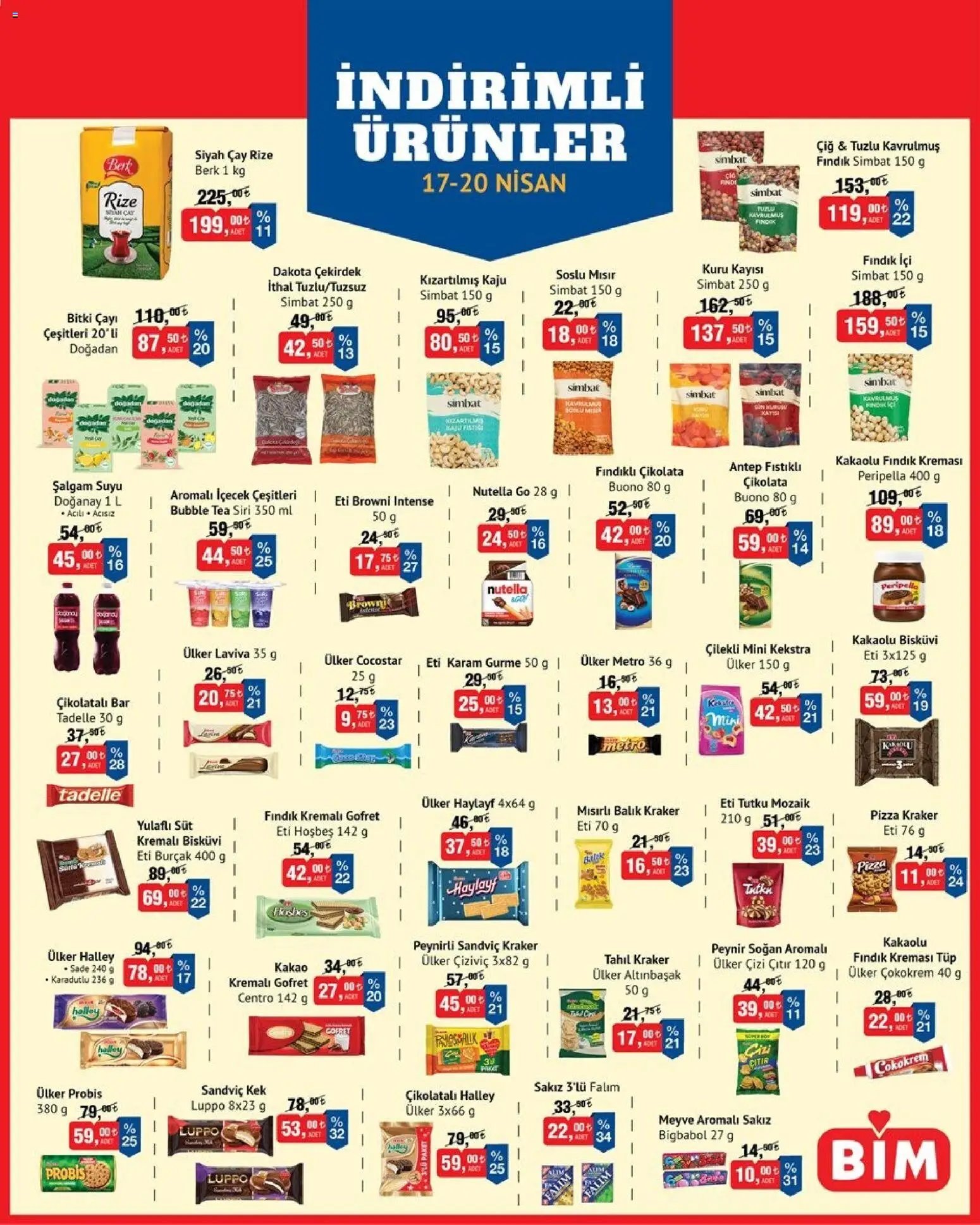 BİM - İndirimli Ürünler