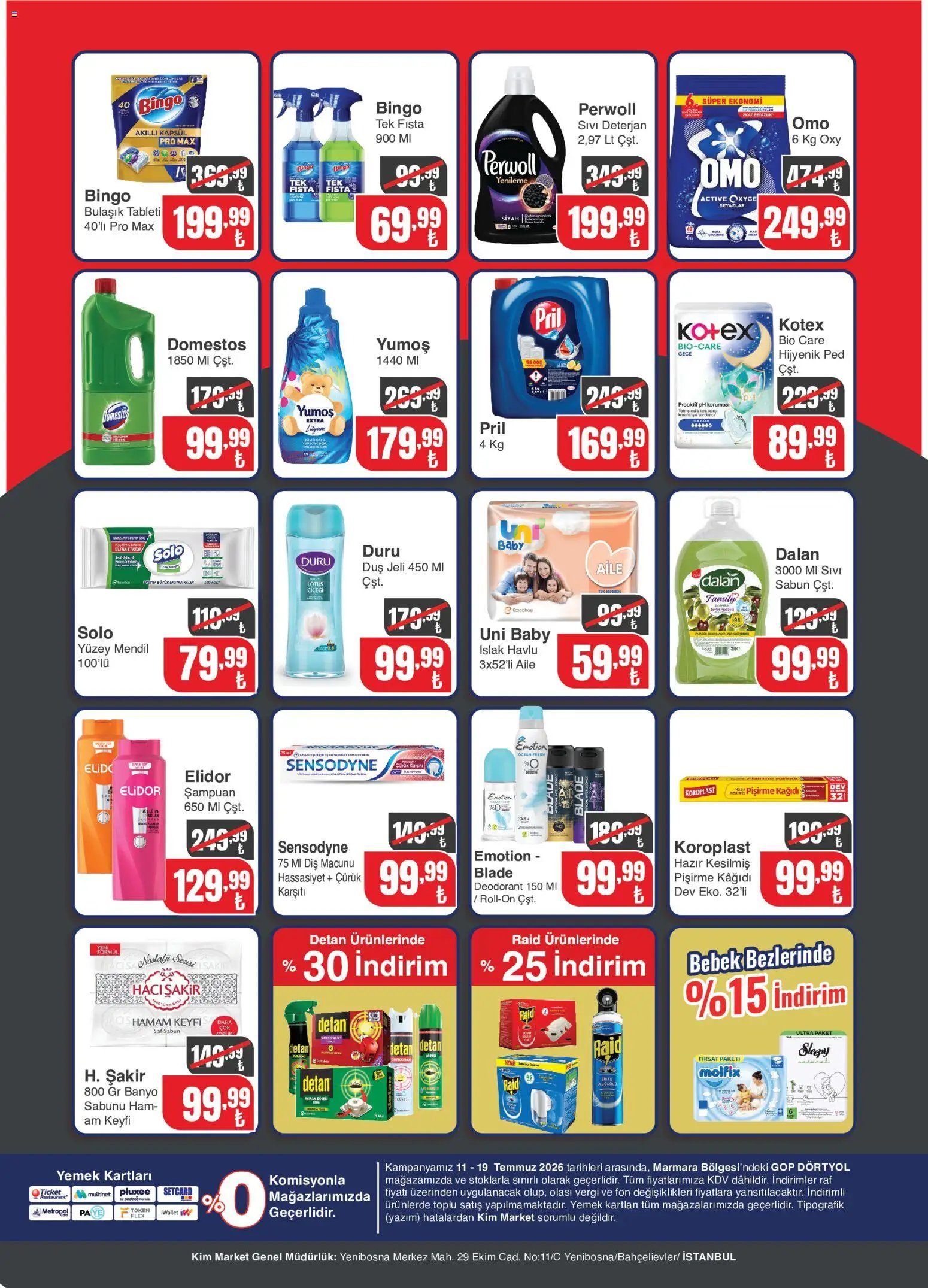 Kim Market Katalog - Yeni Mağaza Açılış Özel