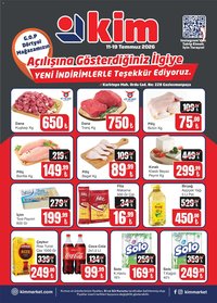 Kim Market Katalog - Yeni Mağaza Açılış Özel