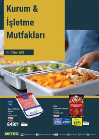 Metro - Kurum ve İşletme Mutfakları