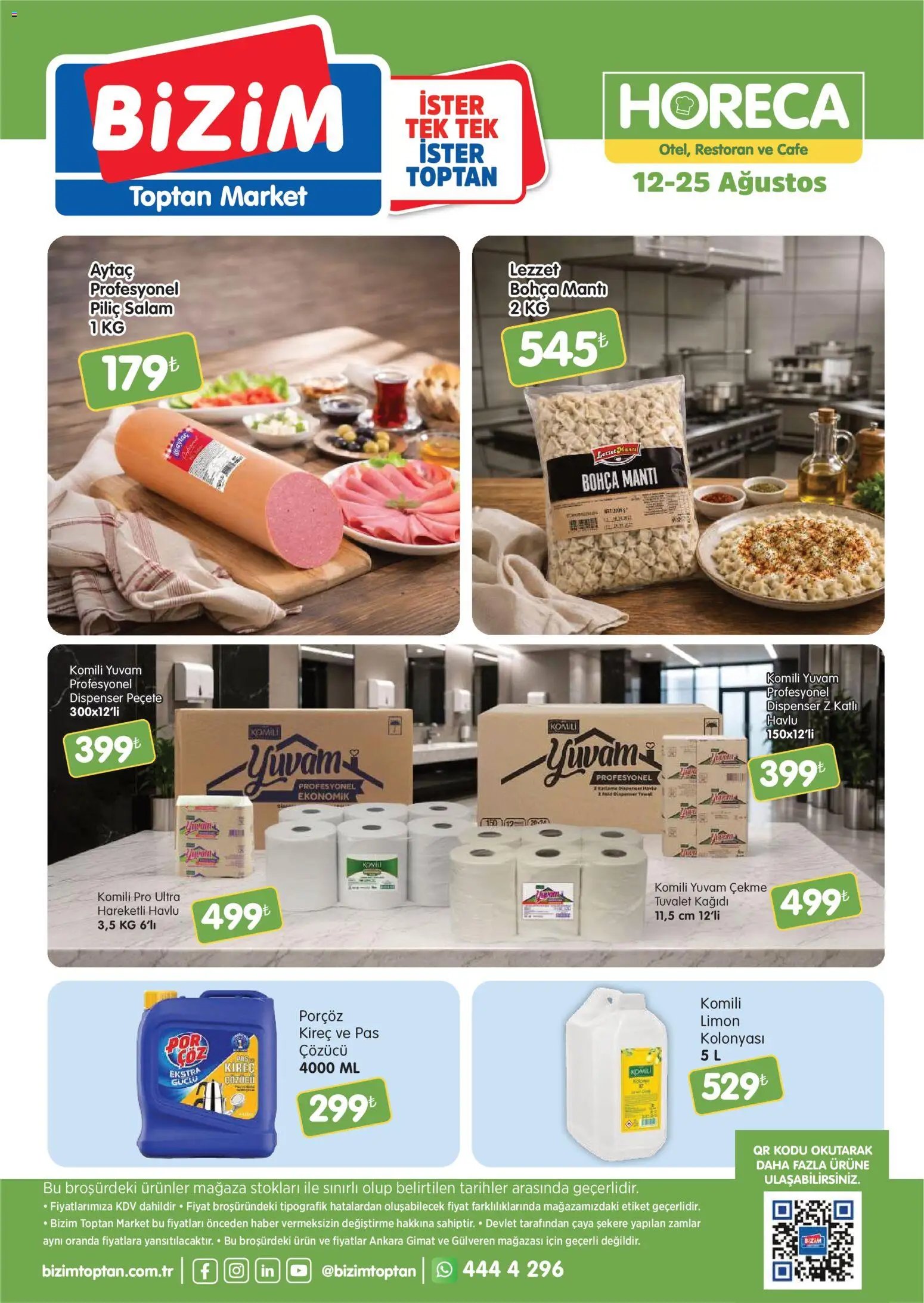 Bizim Toptan - Horeca kataloğu