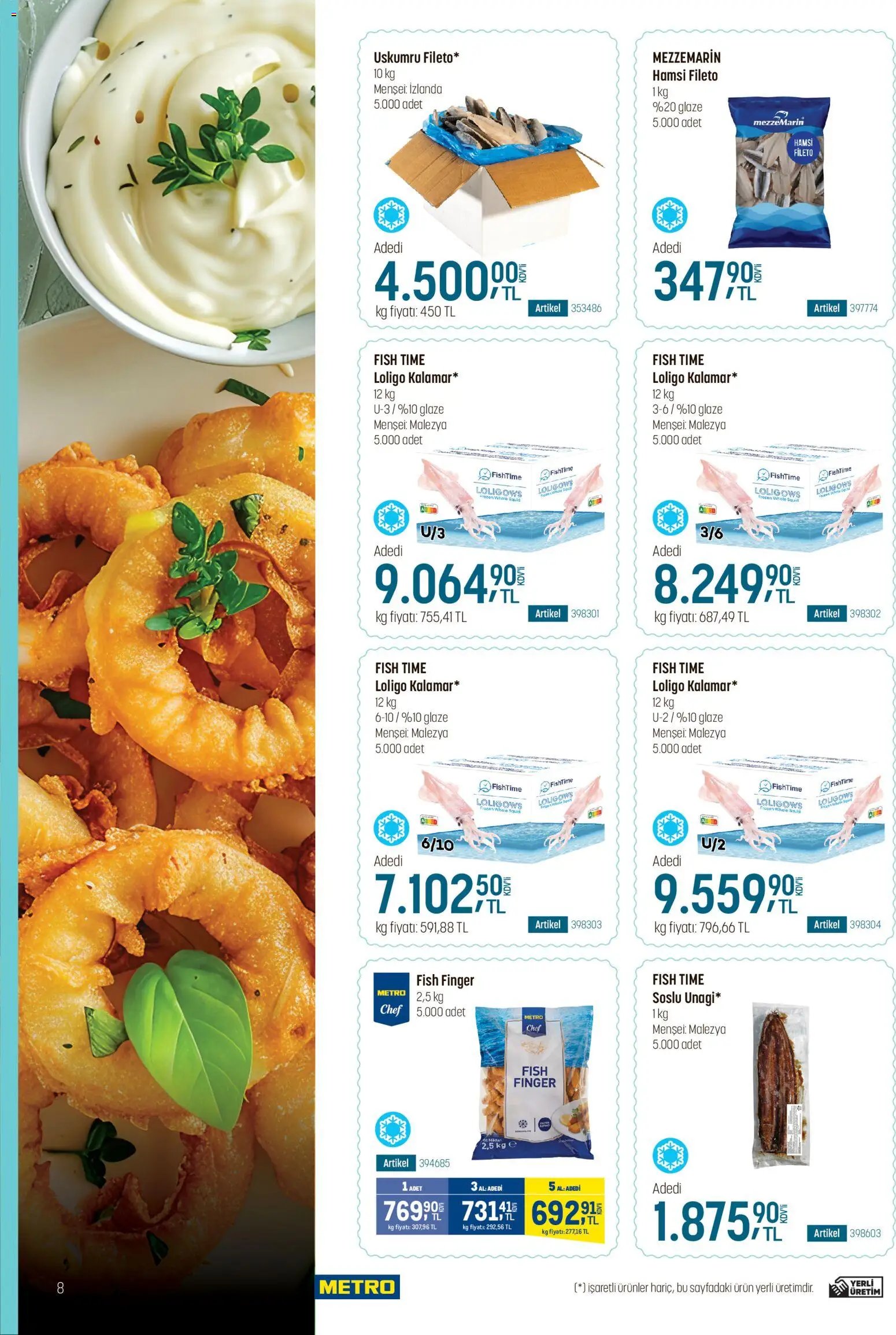 Metro - Balık Restoranları