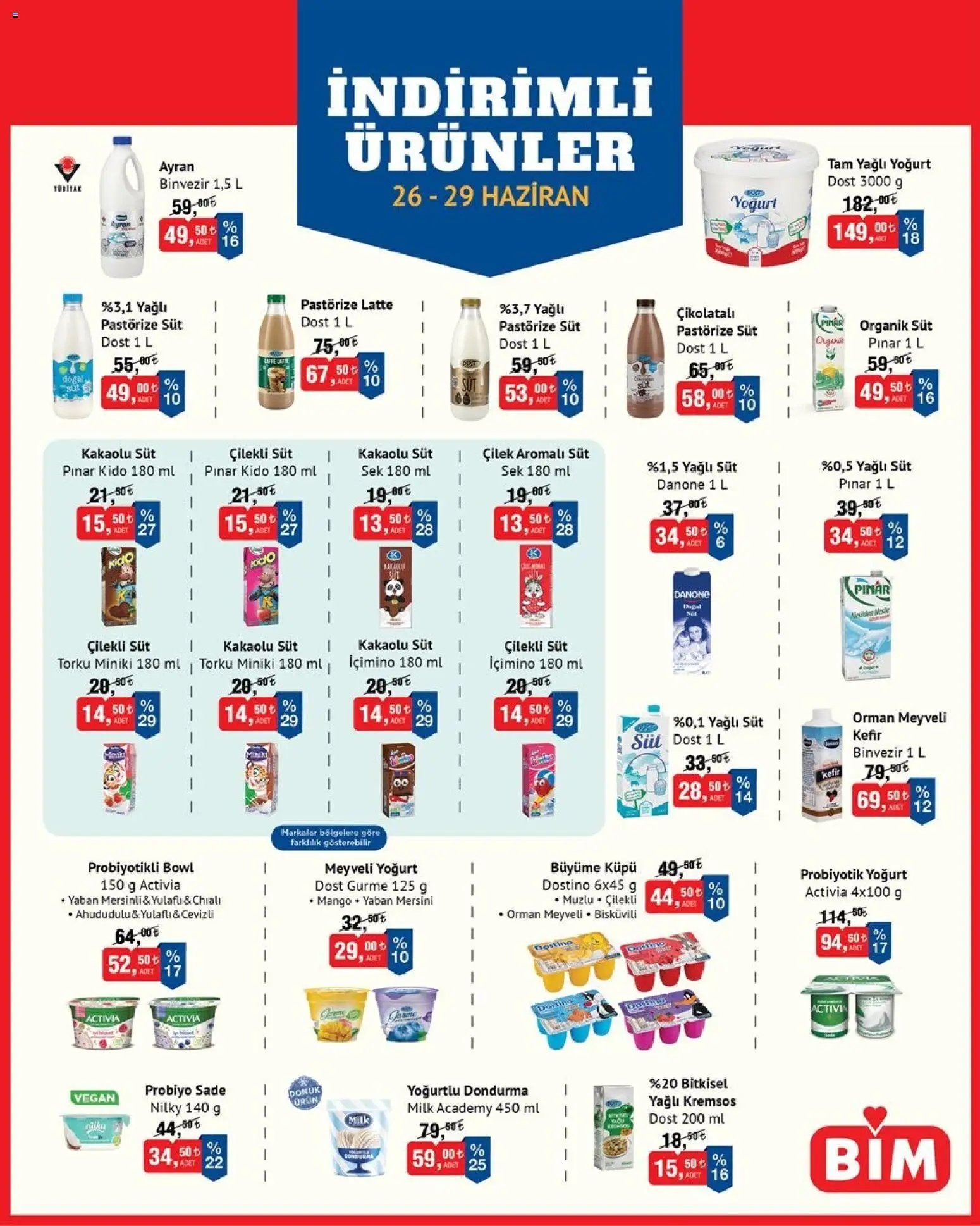 BİM - İndirimli Ürünler