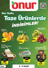 Onur Market - Taze Ürünlerde İndirimler - Bursa
