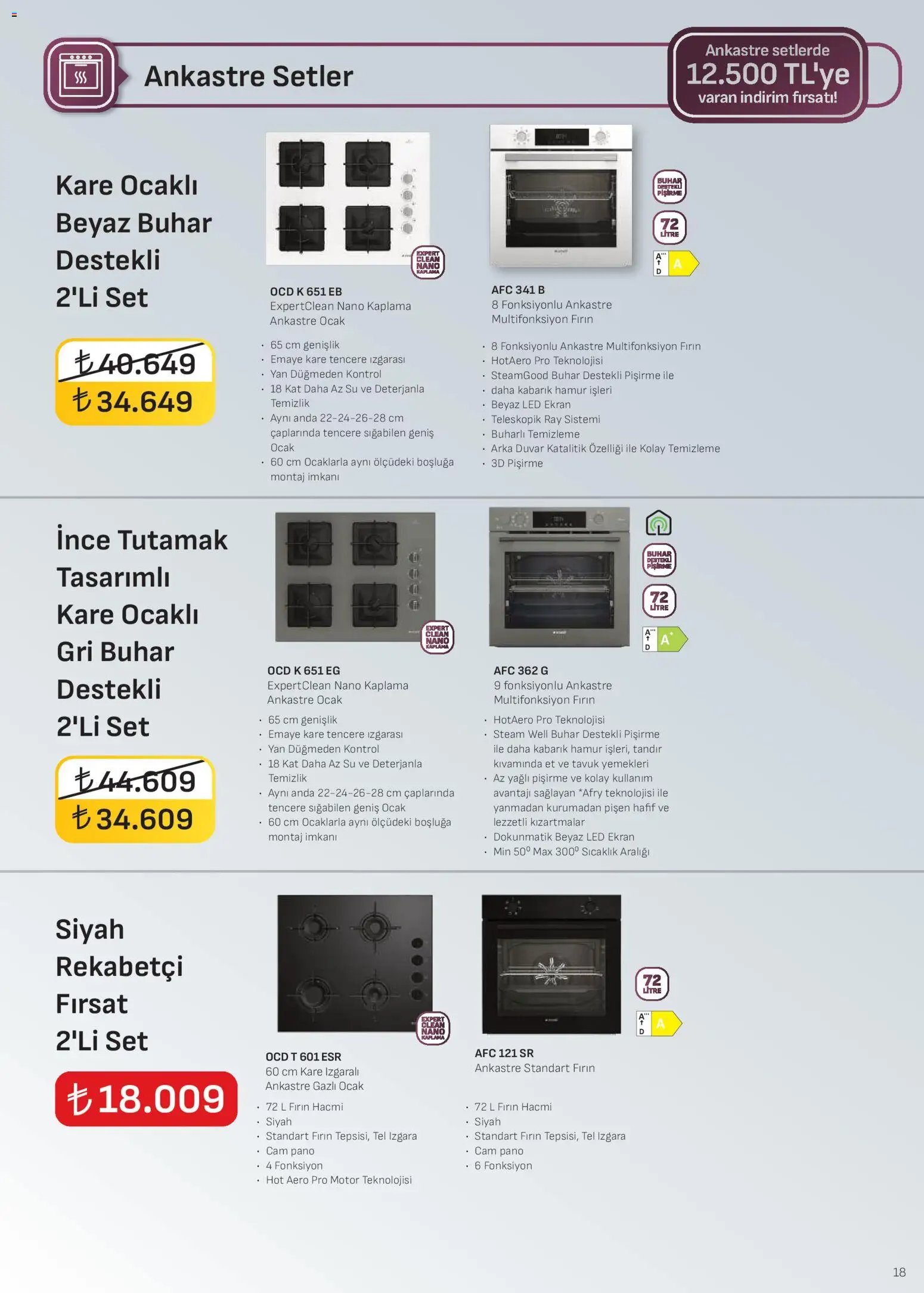 Arçelik Ankastre Kataloğu