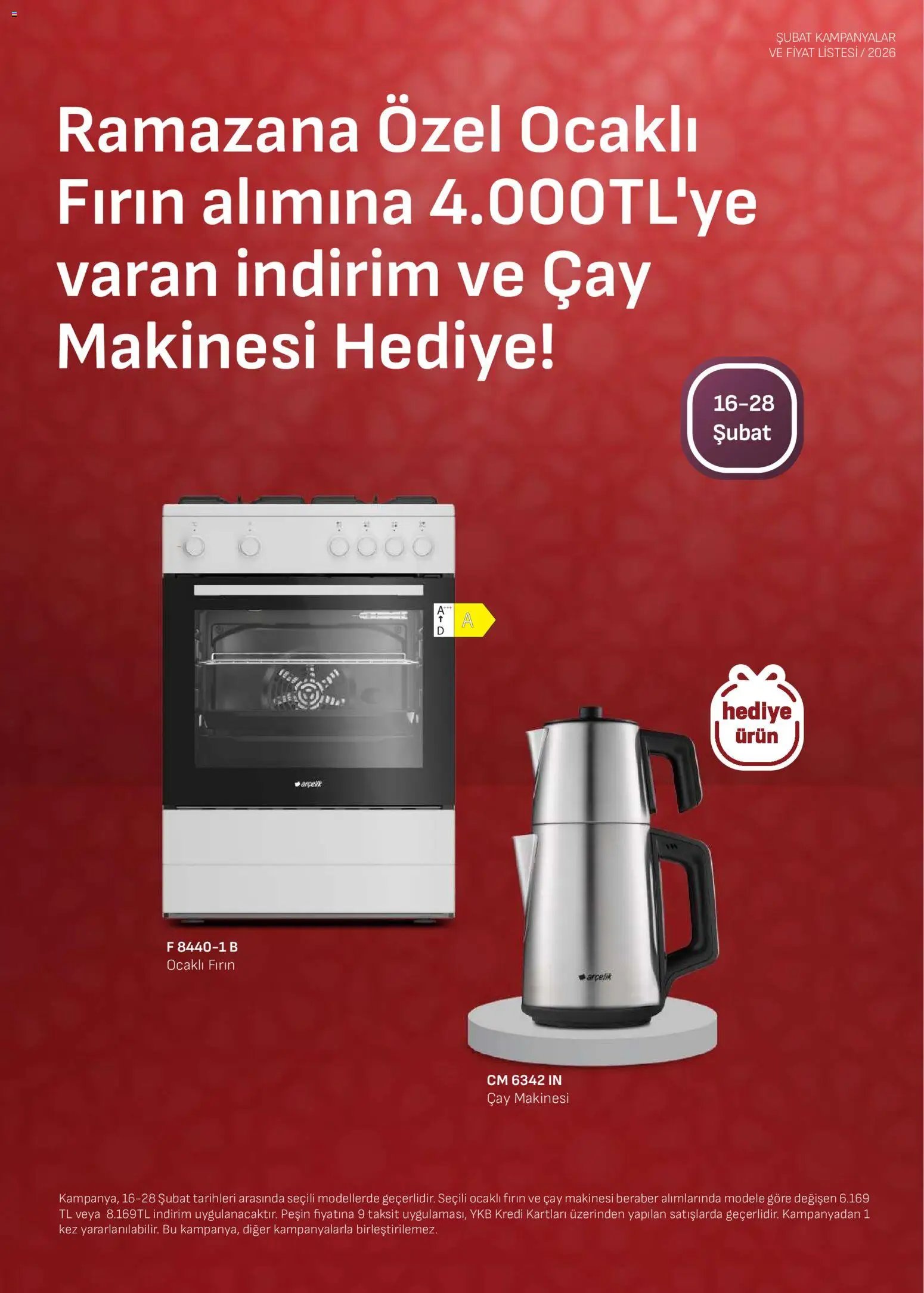 Arçelik Ankastre Kataloğu