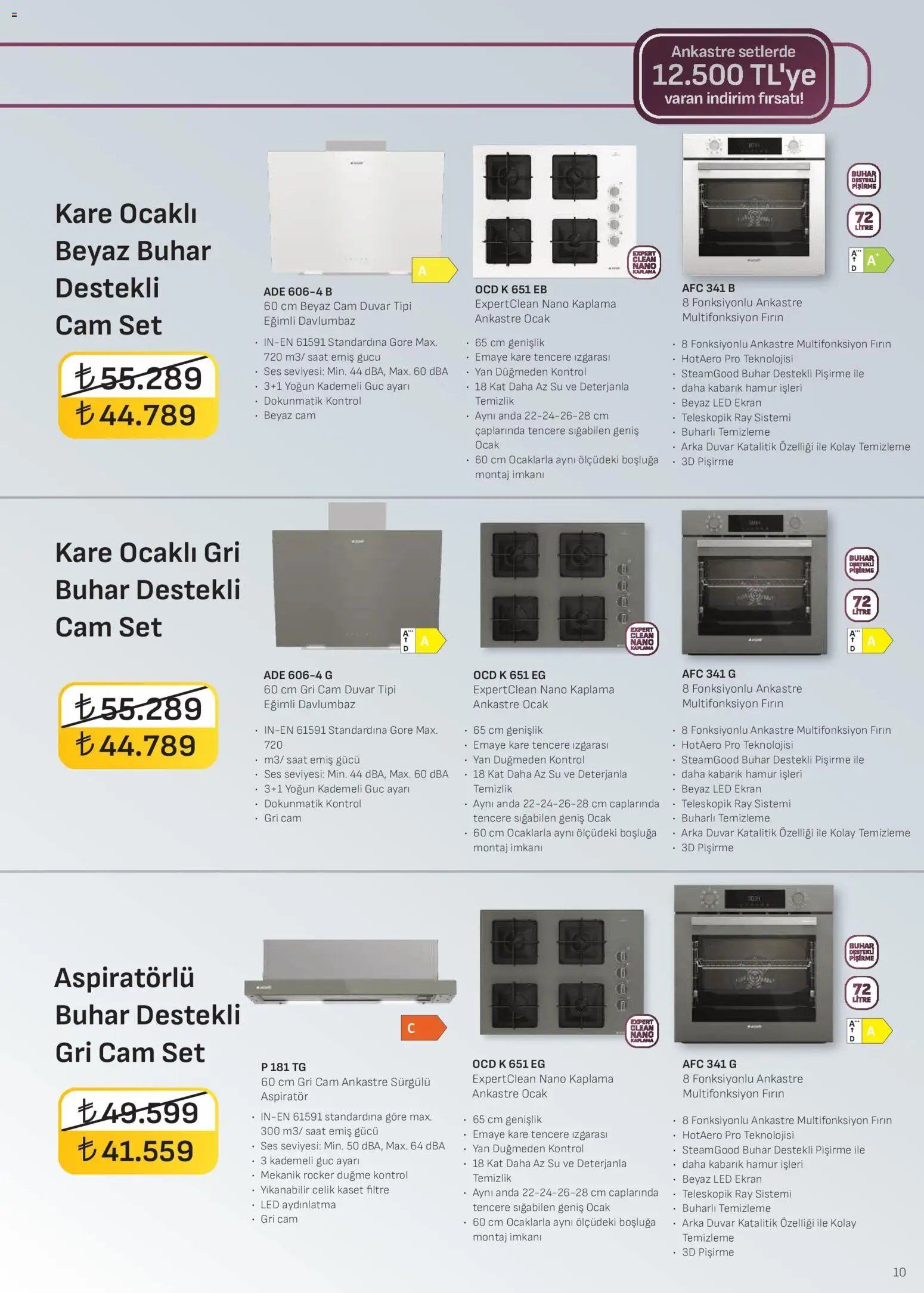 Arçelik Ankastre Kataloğu