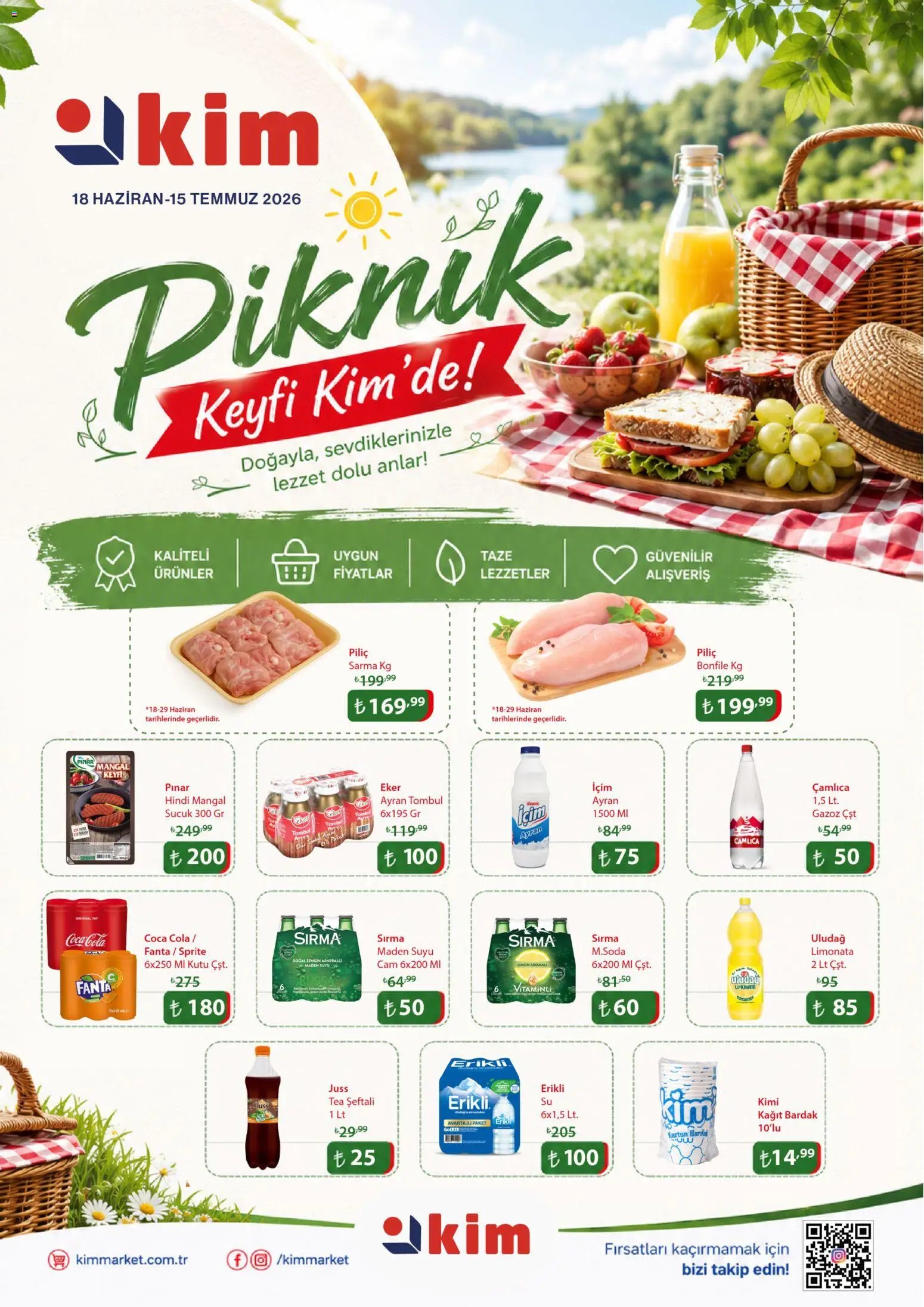 Kim Market - Piknık Insert