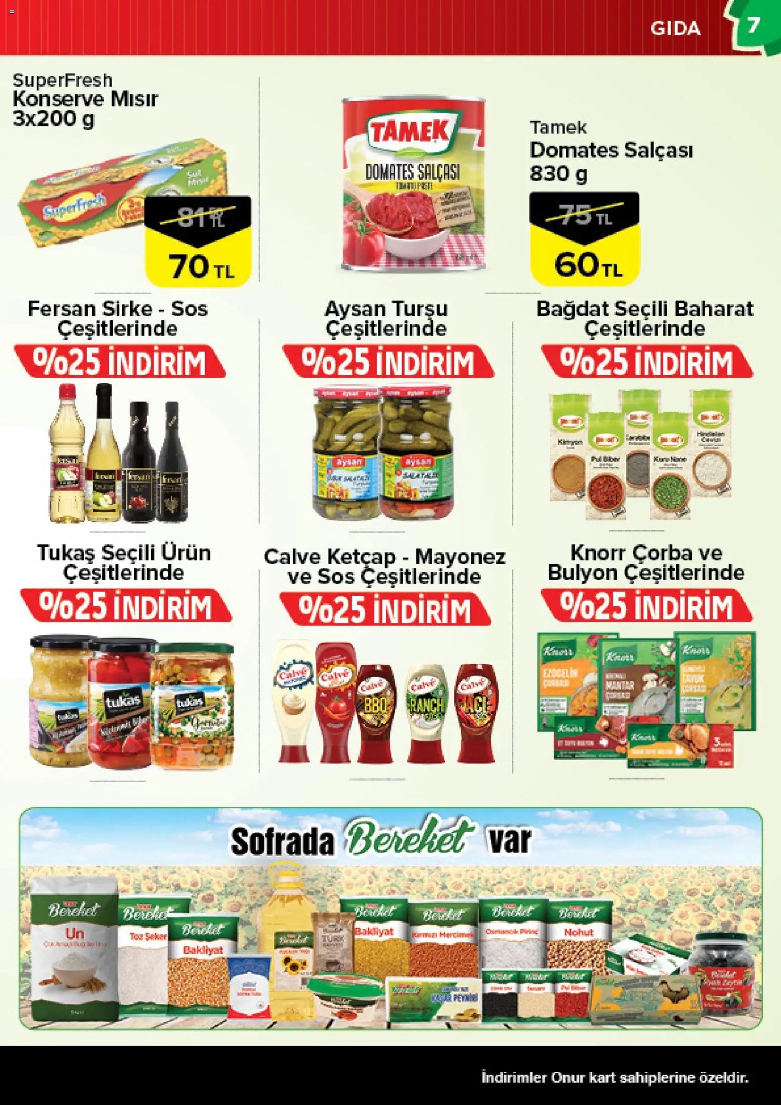 Onur Market Katalog