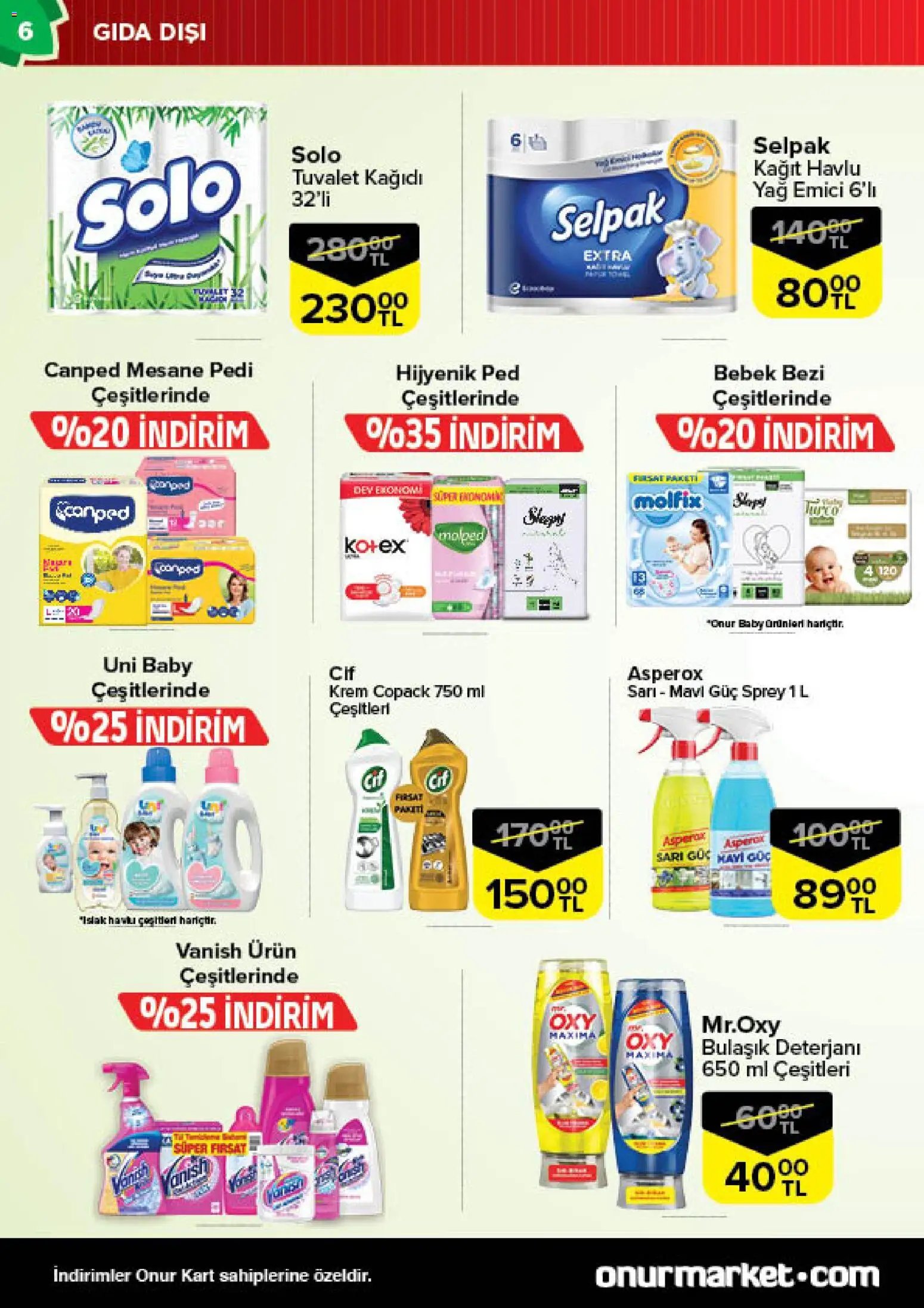 Onur Market Katalog -Trakya