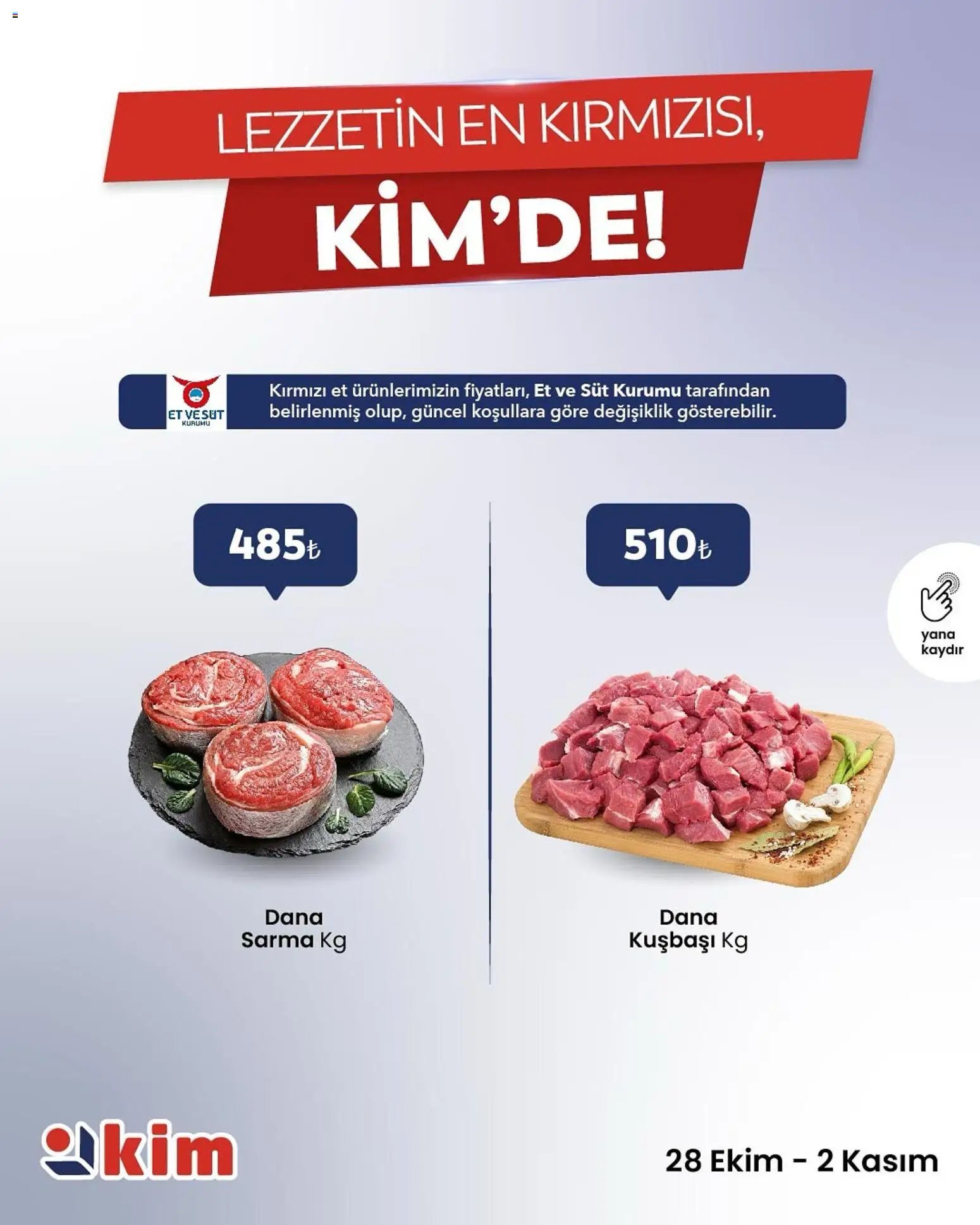 Kim Market Salı’dan Pazar’a Taze ve Temiz Seçimler!