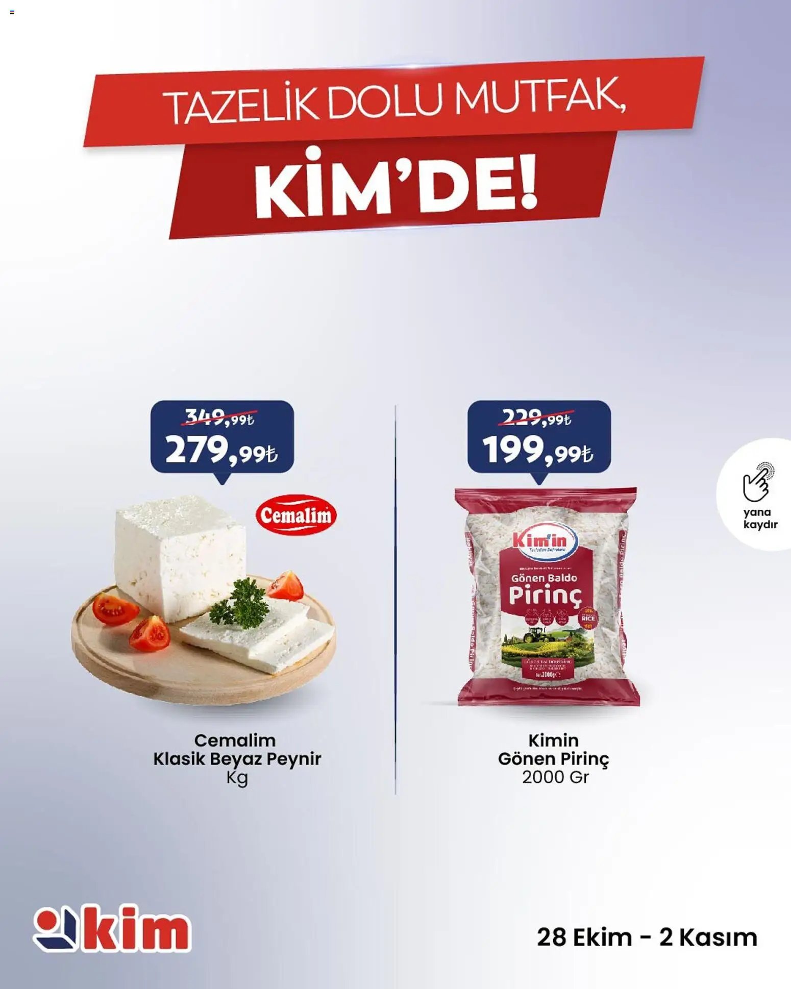 Kim Market Salı’dan Pazar’a Taze ve Temiz Seçimler!