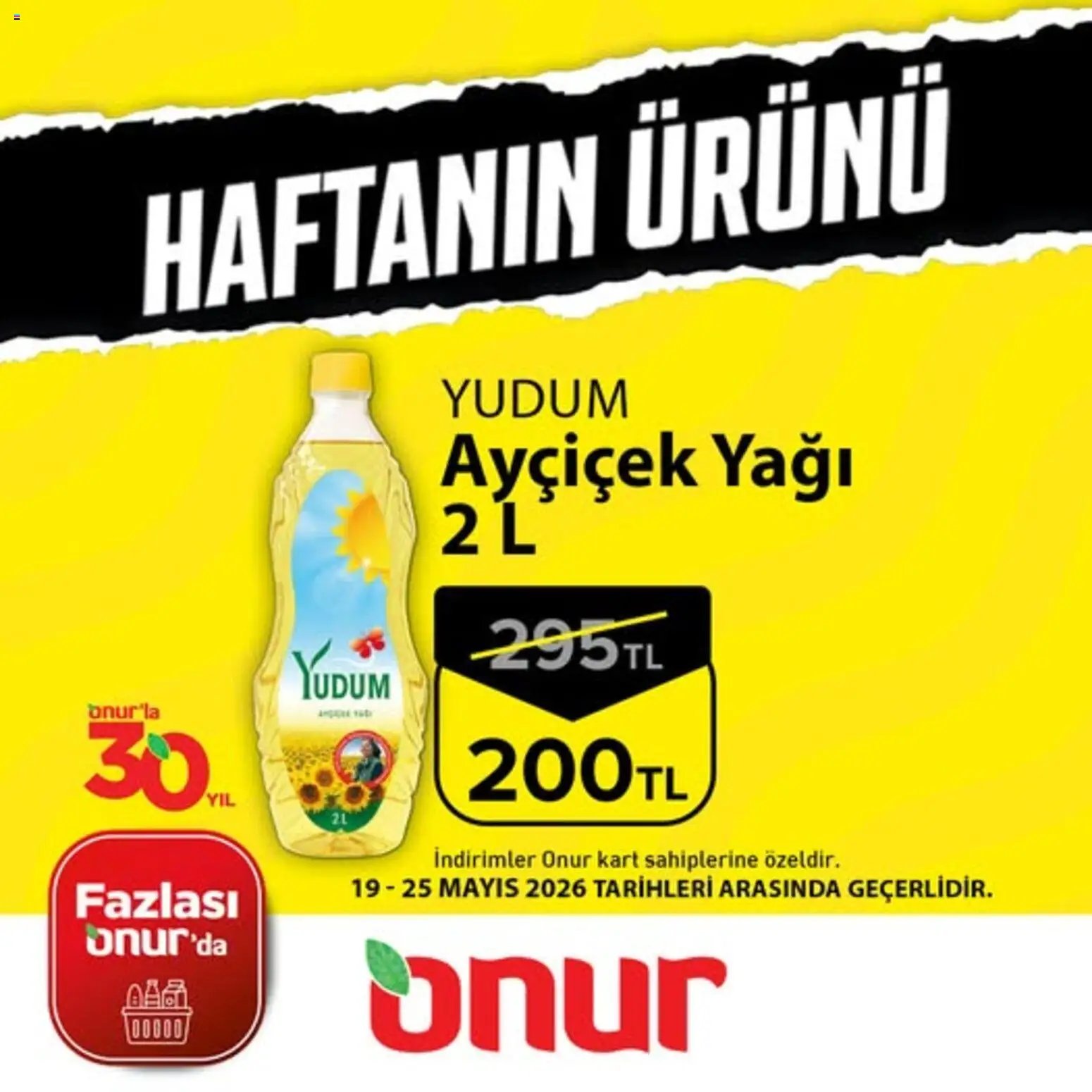 Onur Market - Haftanın Ürünü