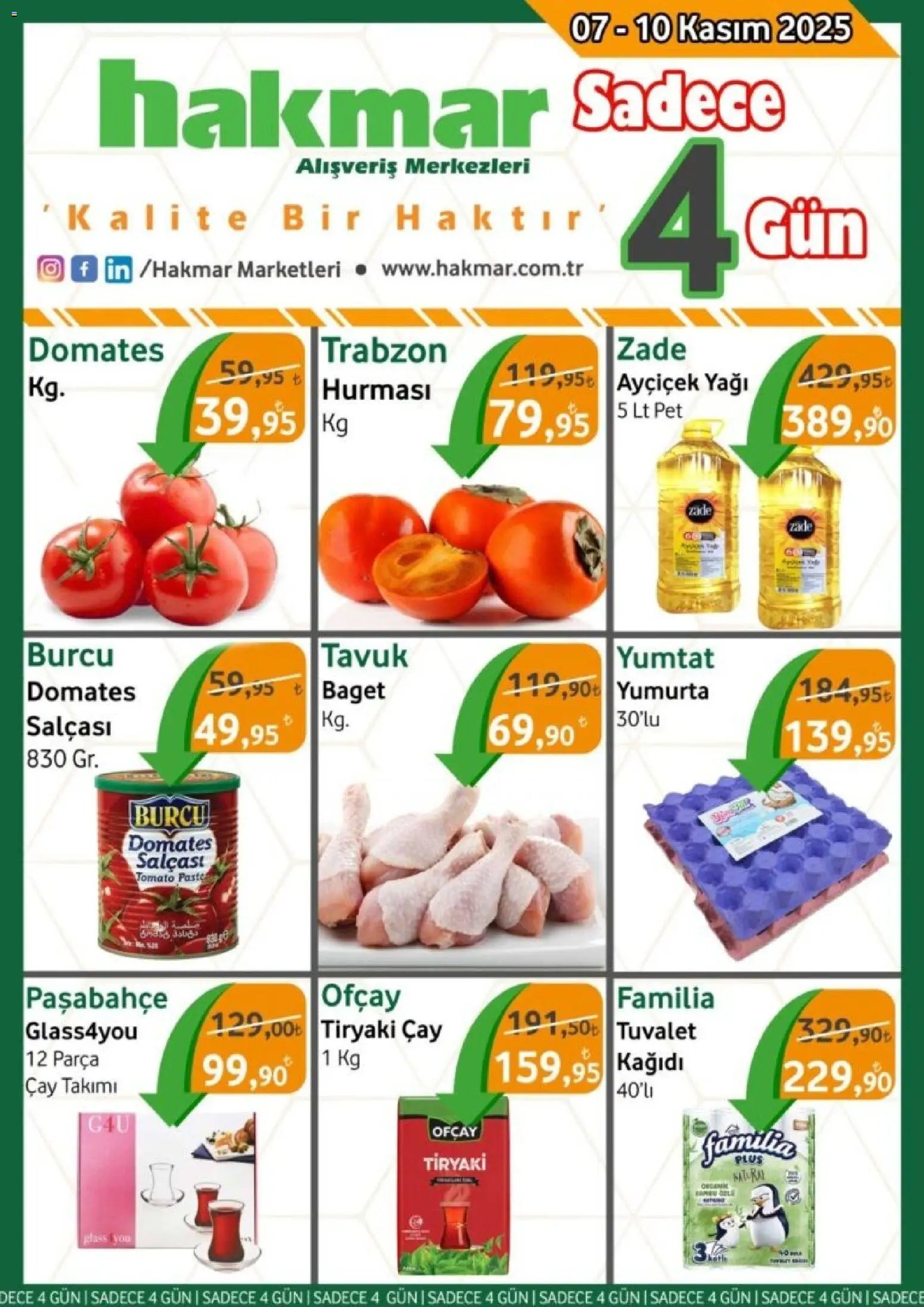 Hakmar - Katalog Sadece 4 Gün