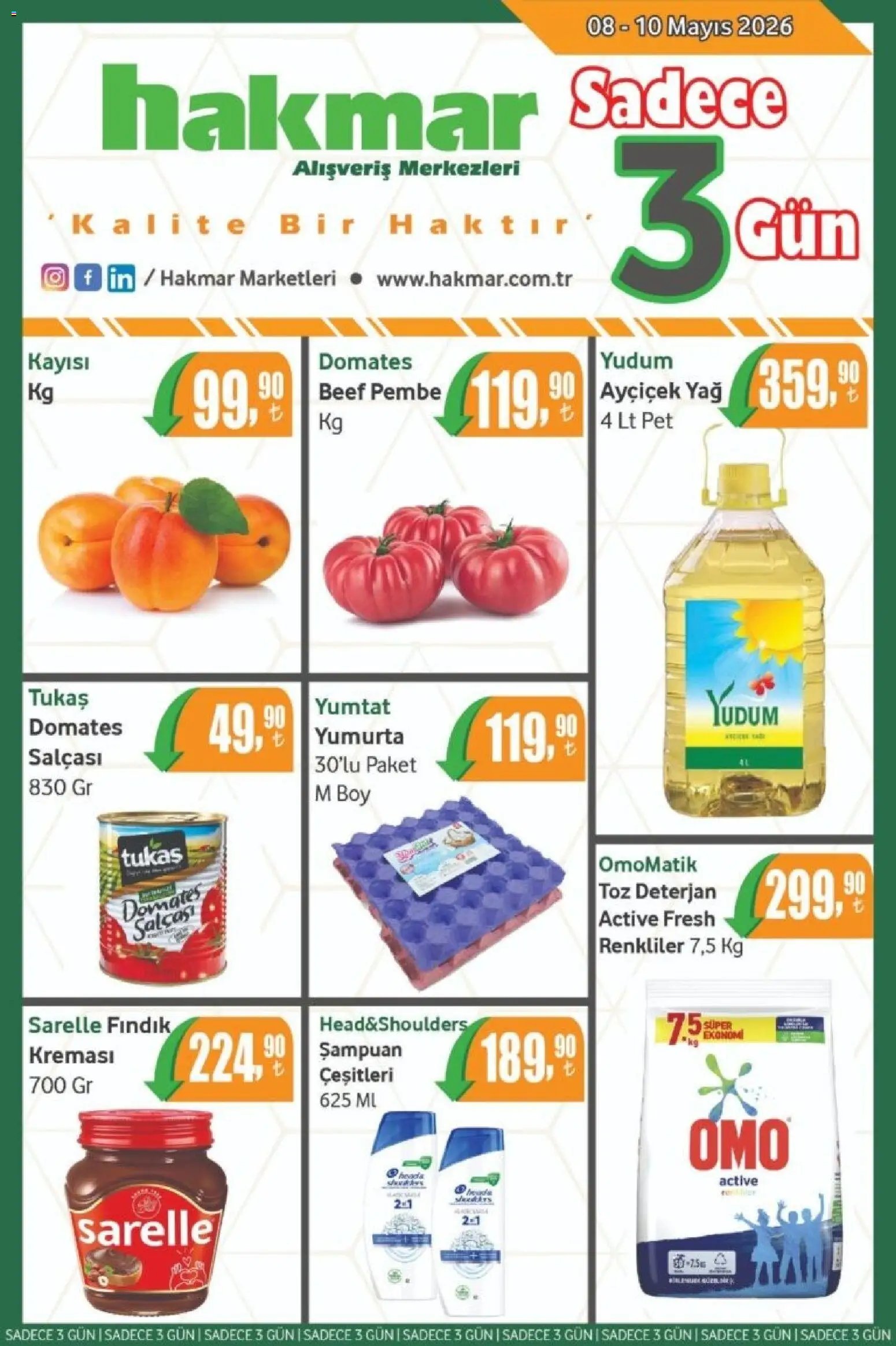 Hakmar - Katalog Sadece 3 Gün