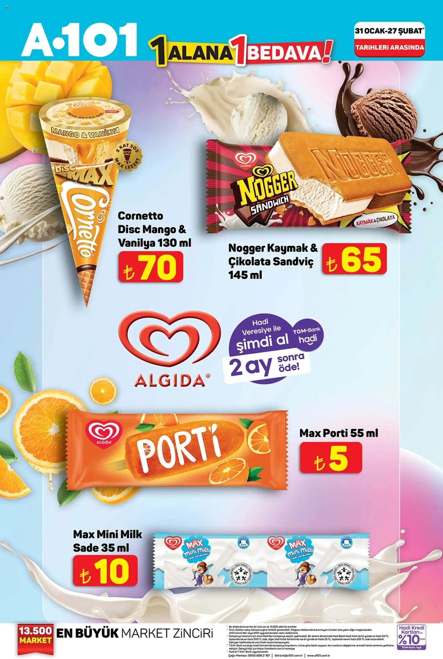 A101 1 Alana 1 Bedava