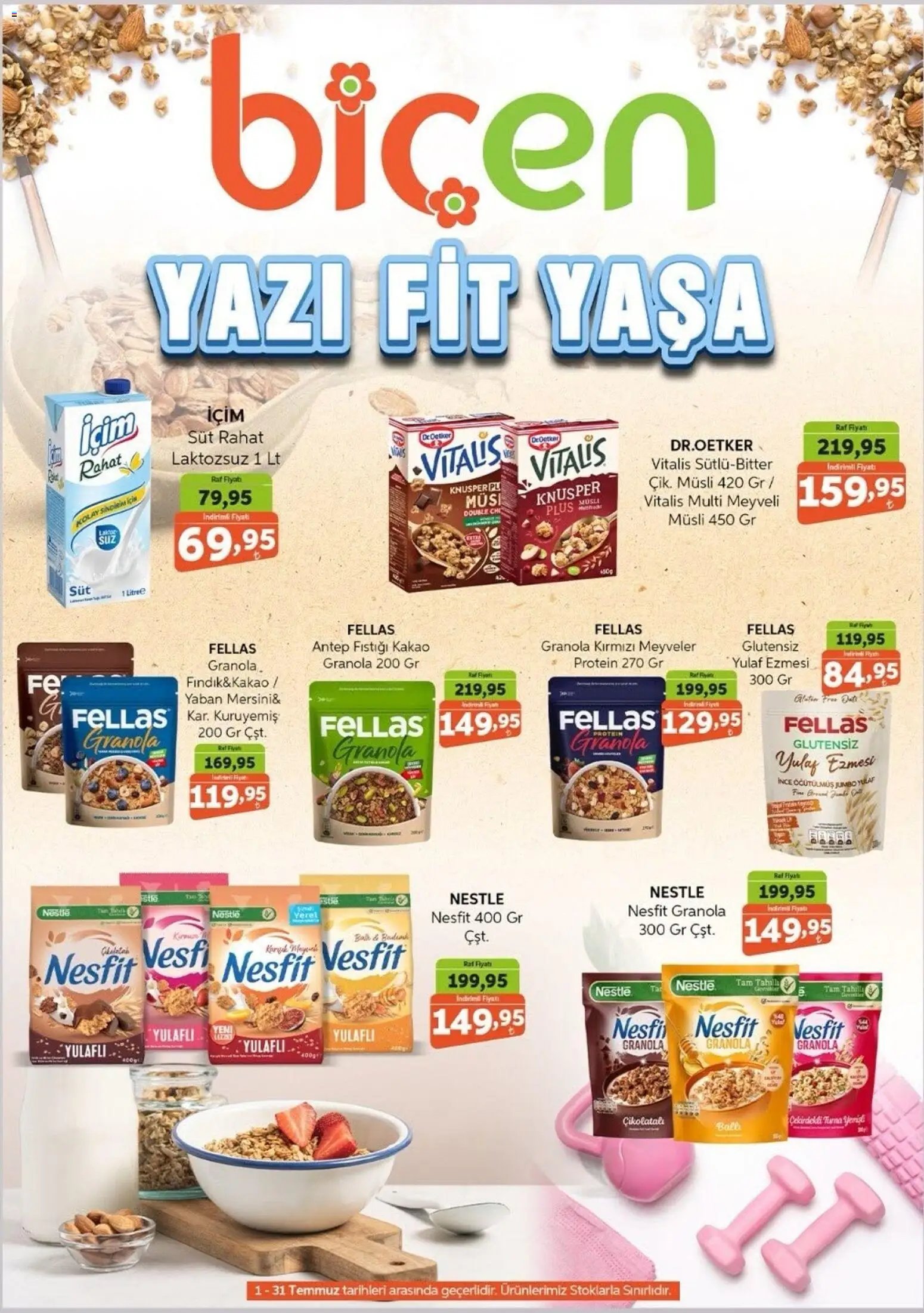 Biçen Market - Yazı Fit Yaşa