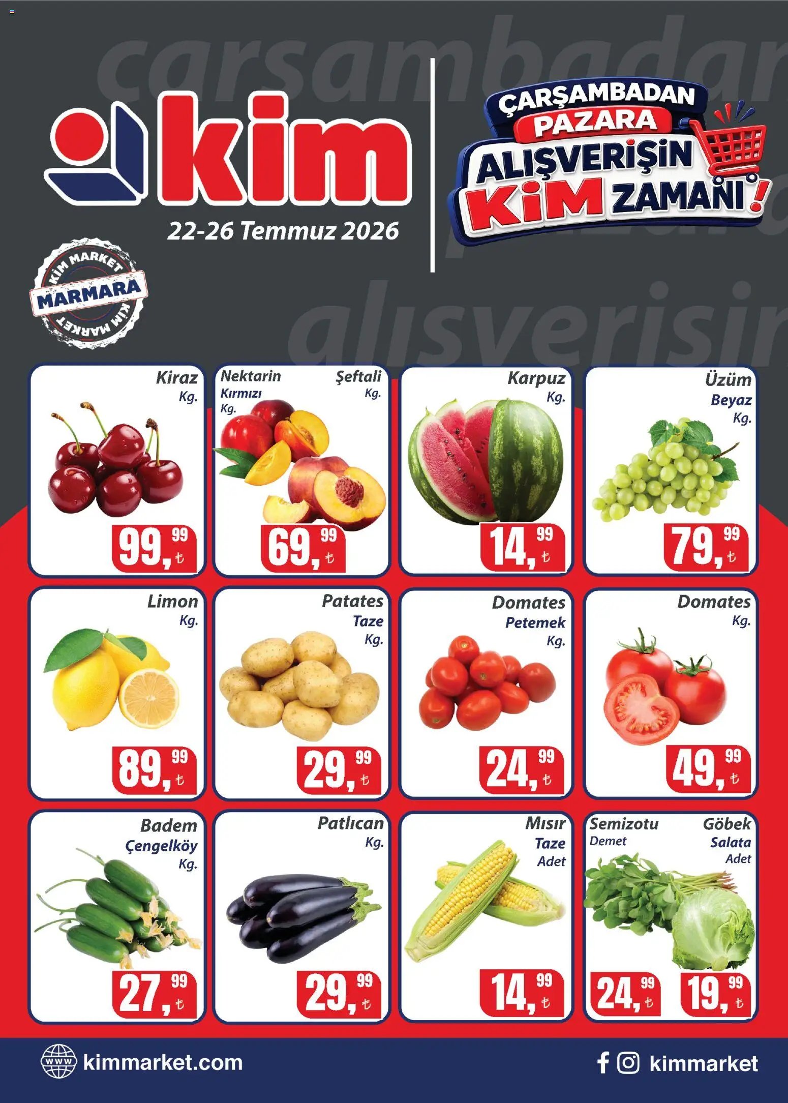 Kim Market - Çarşambadan Pazara - Marmara