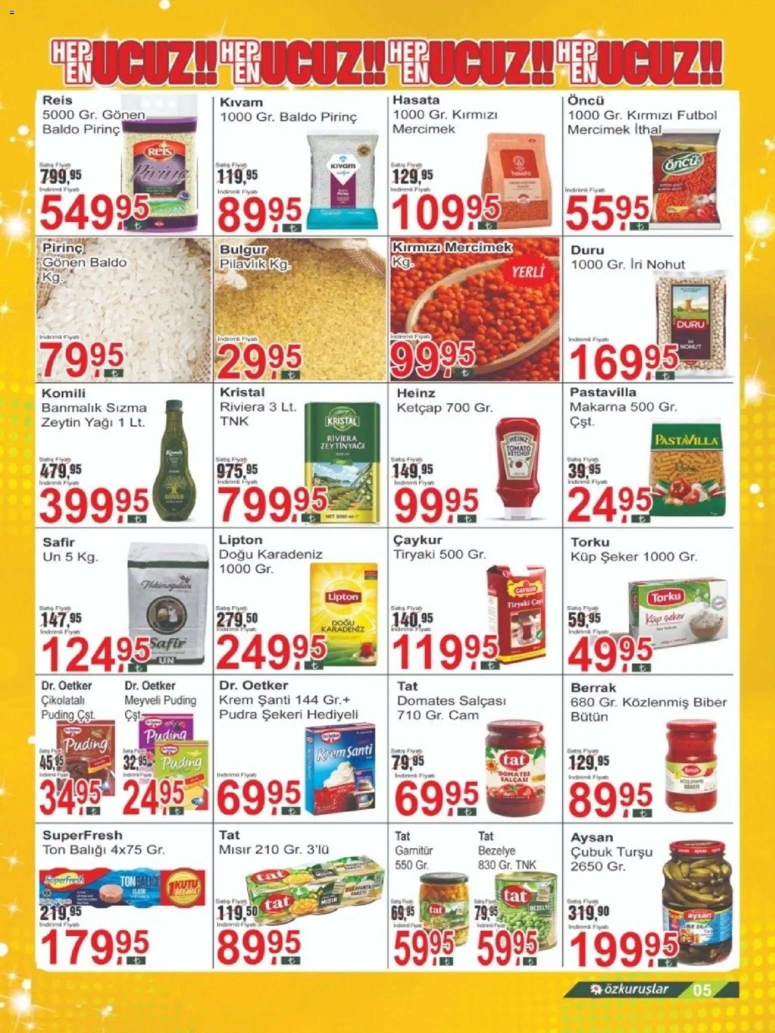 Özkuruşlar Katalog