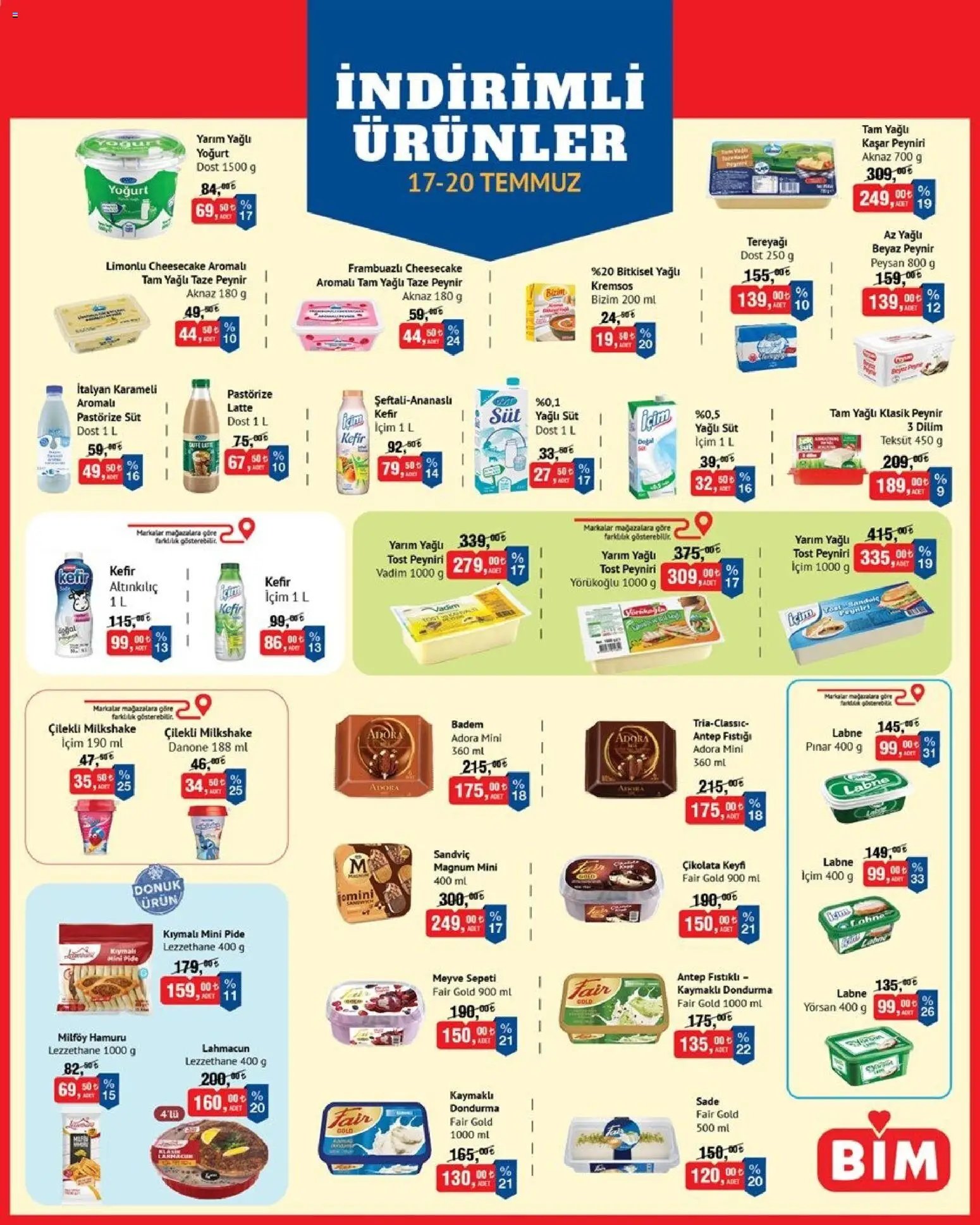 BİM - İndirimli Ürünler