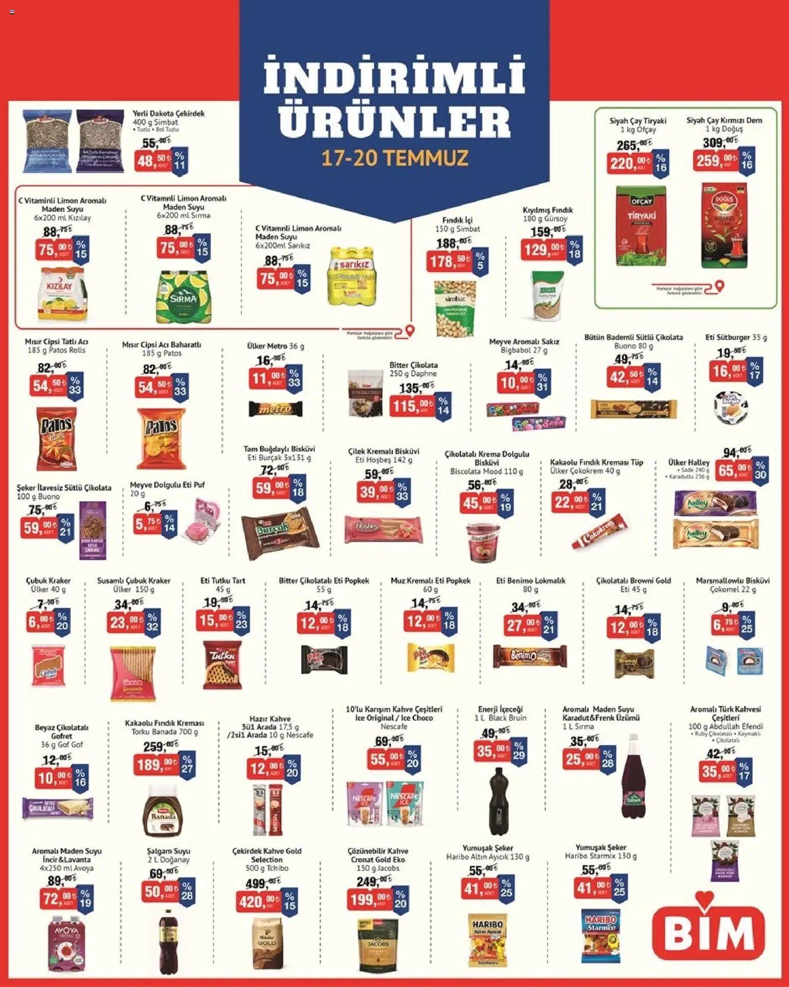 BİM - İndirimli Ürünler