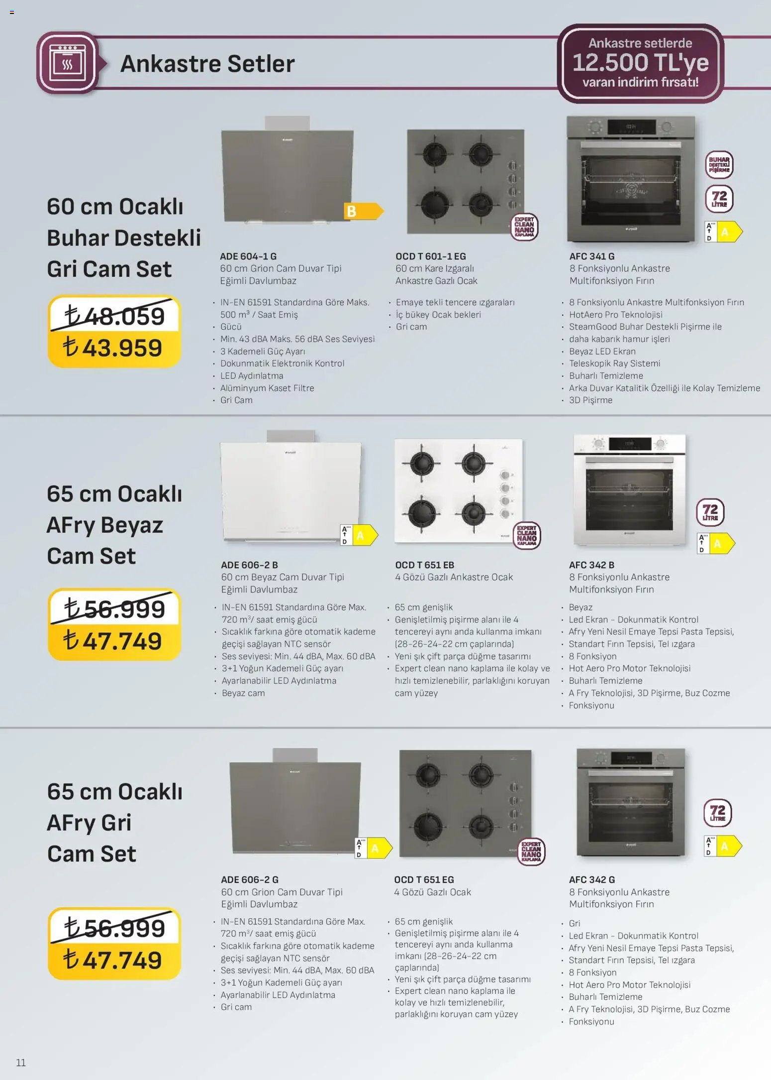 Arçelik Ankastre Kataloğu