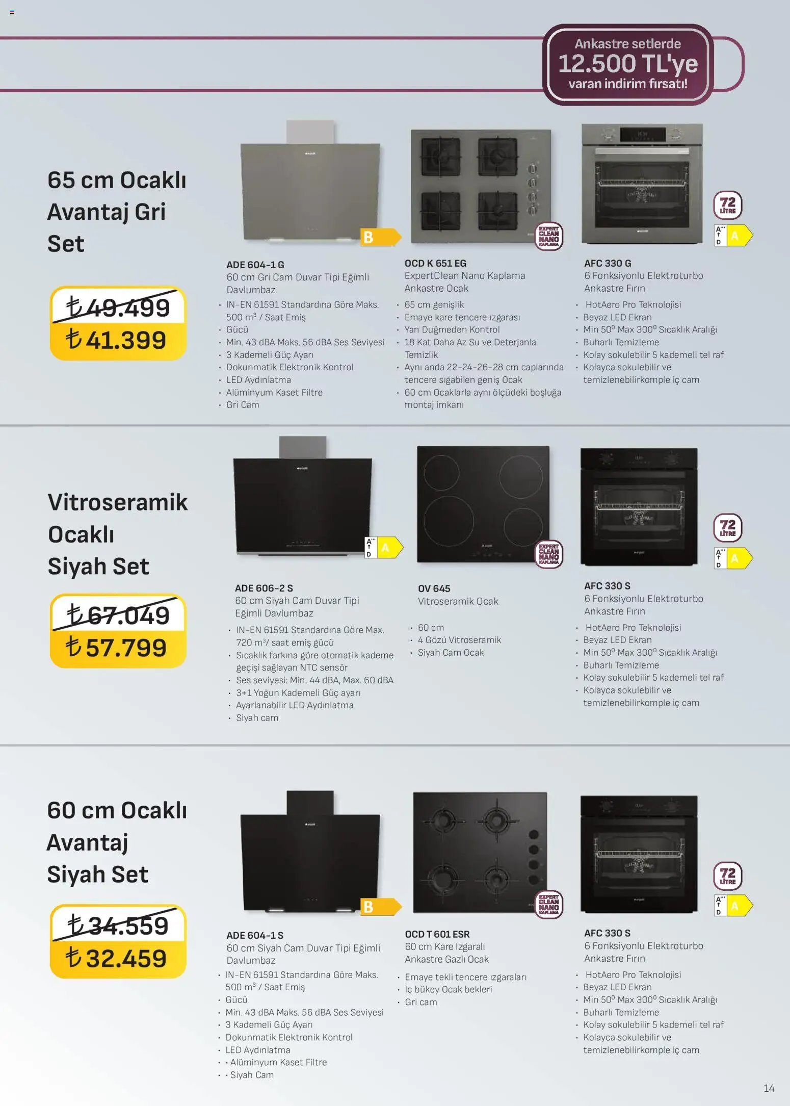 Arçelik Ankastre Kataloğu