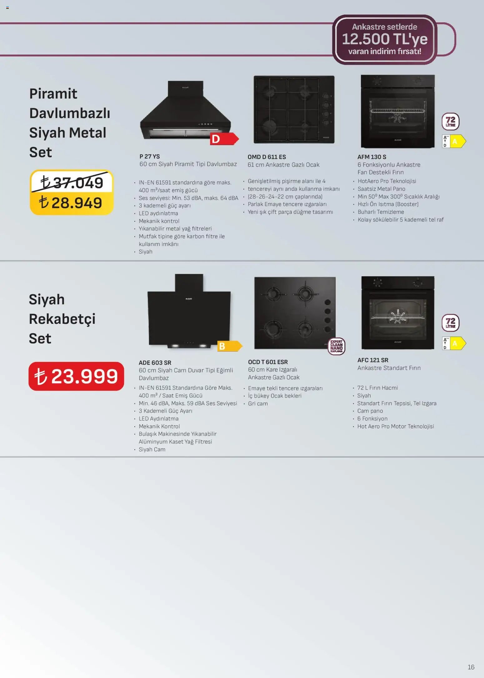 Arçelik Ankastre Kataloğu