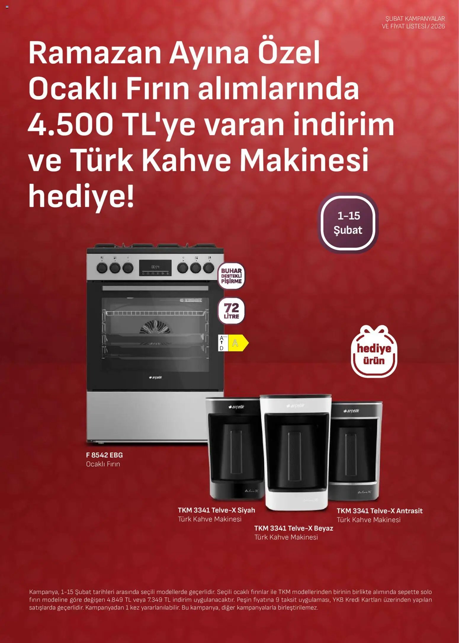 Arçelik Ankastre Kataloğu