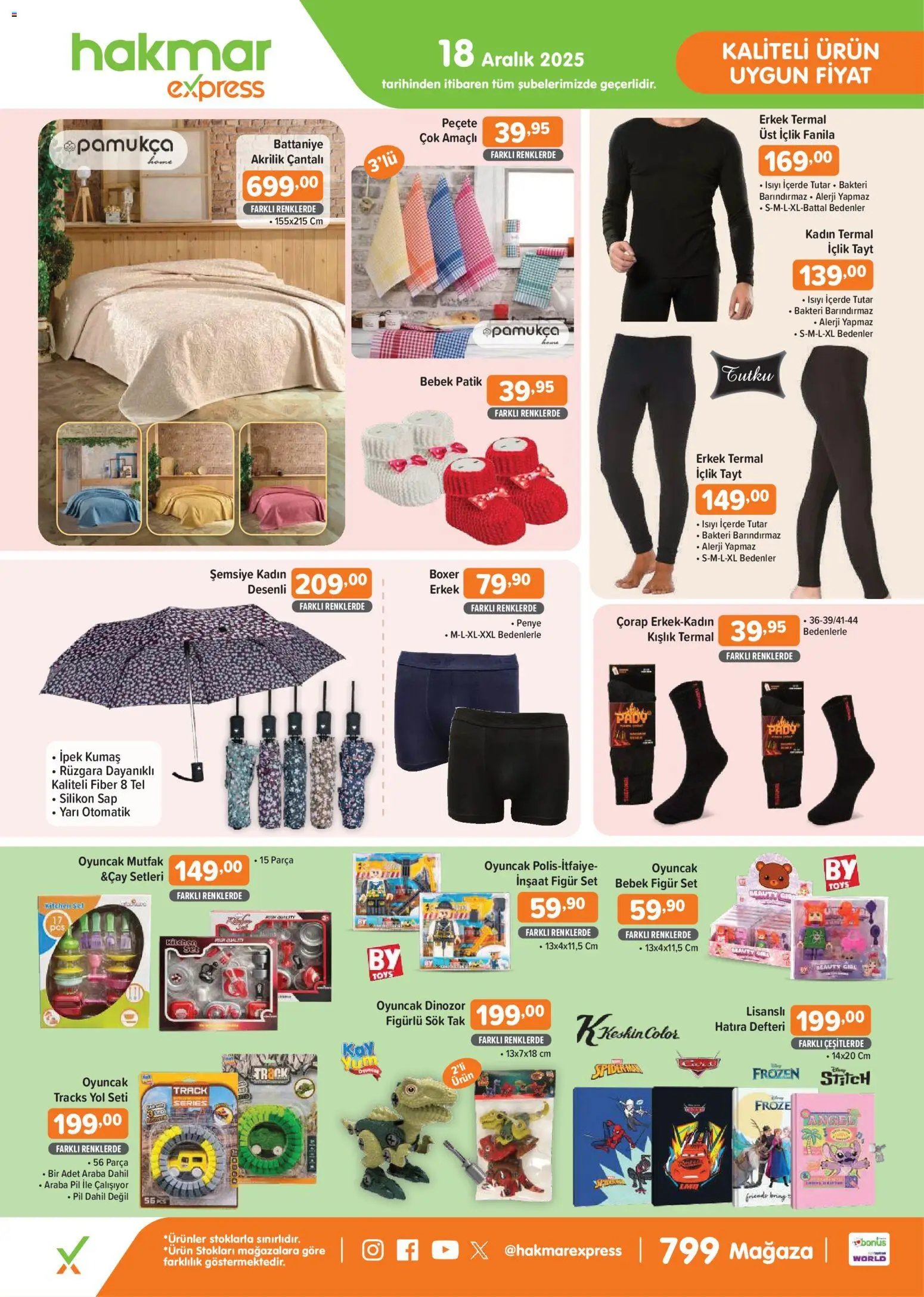 Hakmar Express Perşembe Aktüel Ürünler