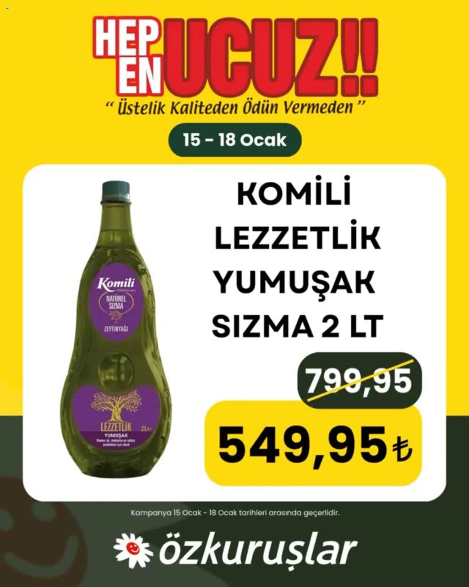 Özkuruşlar İndirim