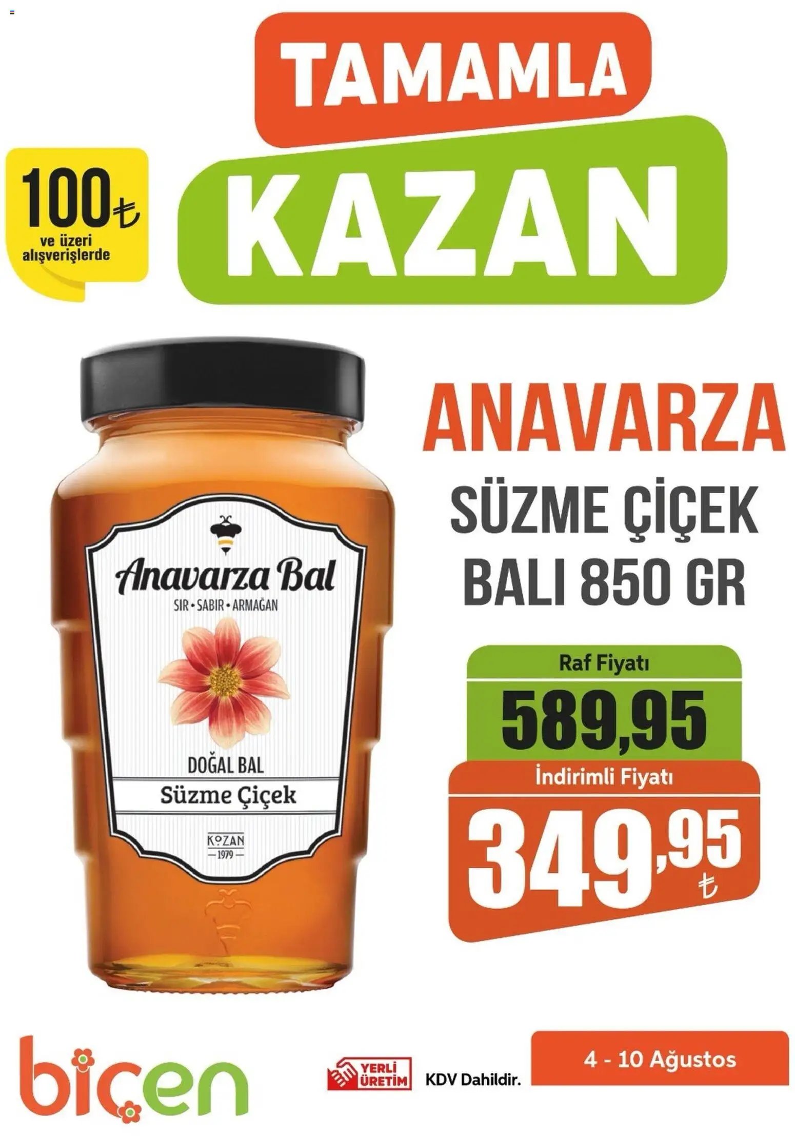 Biçen Market - Tamamla Kazan