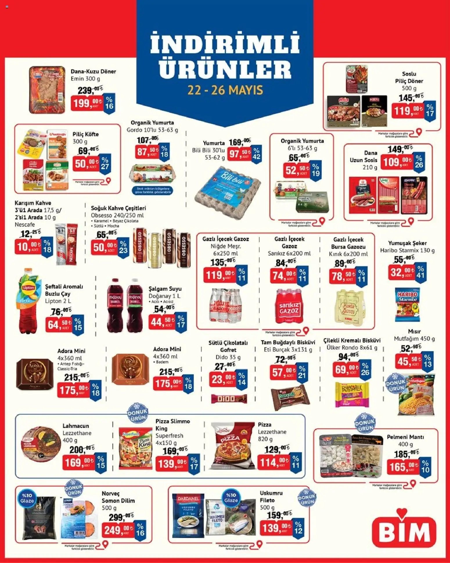 BİM - İndirimli Ürünler