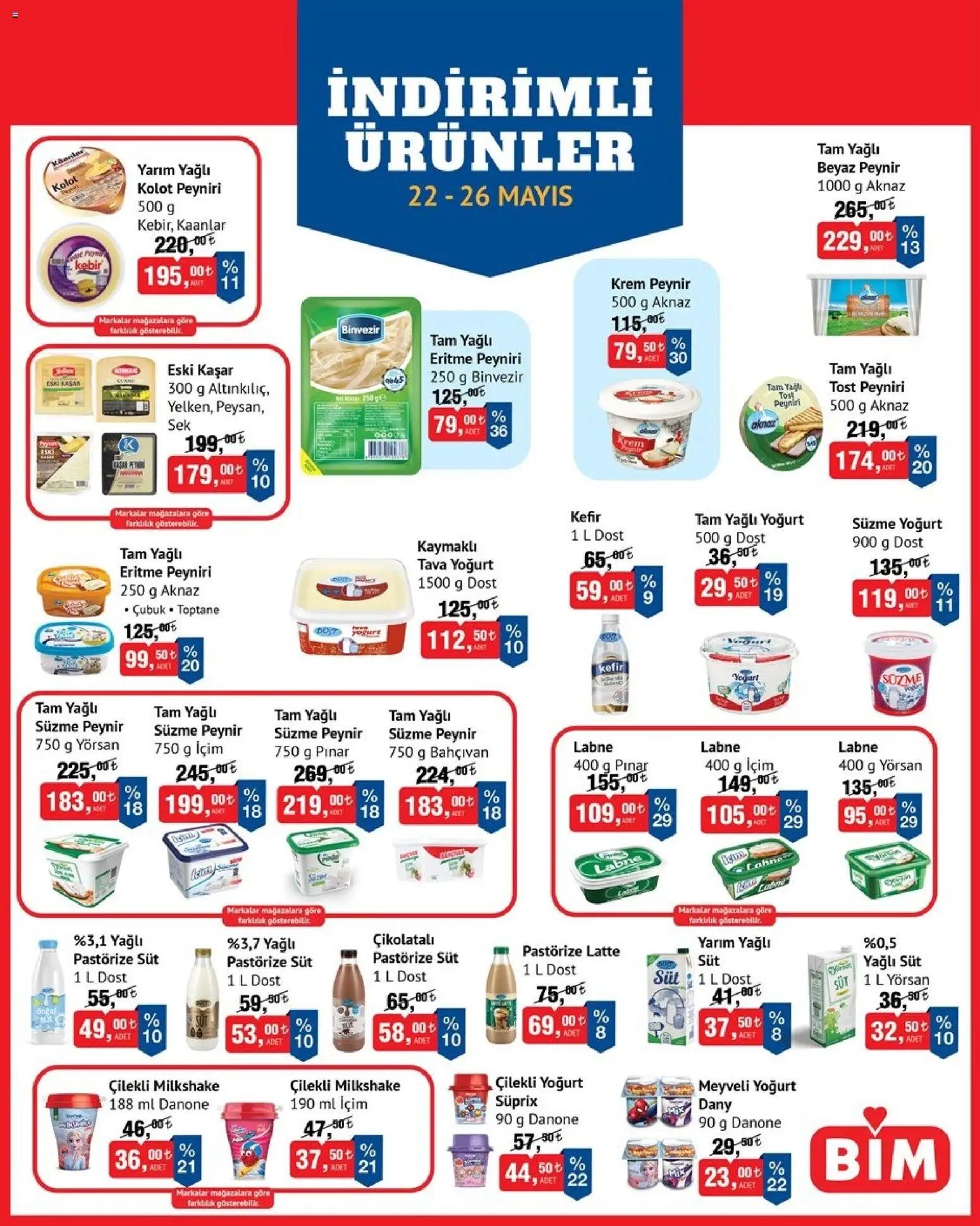 BİM - İndirimli Ürünler