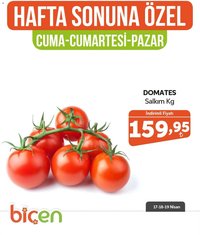Biçen Market Hafta Sonuna Özel - Sebze İndirimi