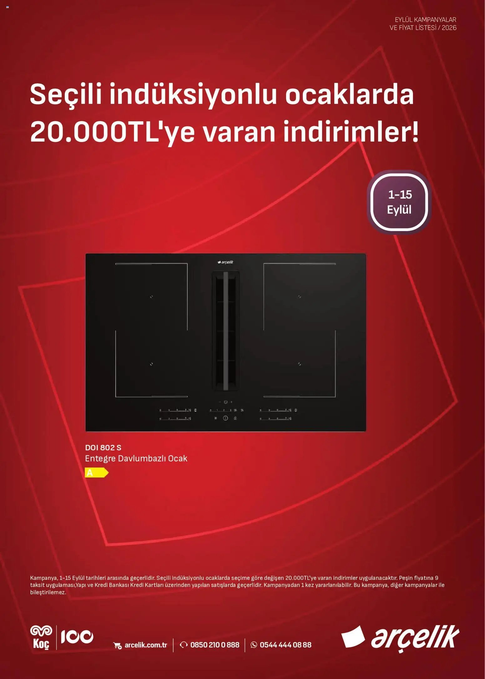 Arçelik - Ankastre Kataloğu
